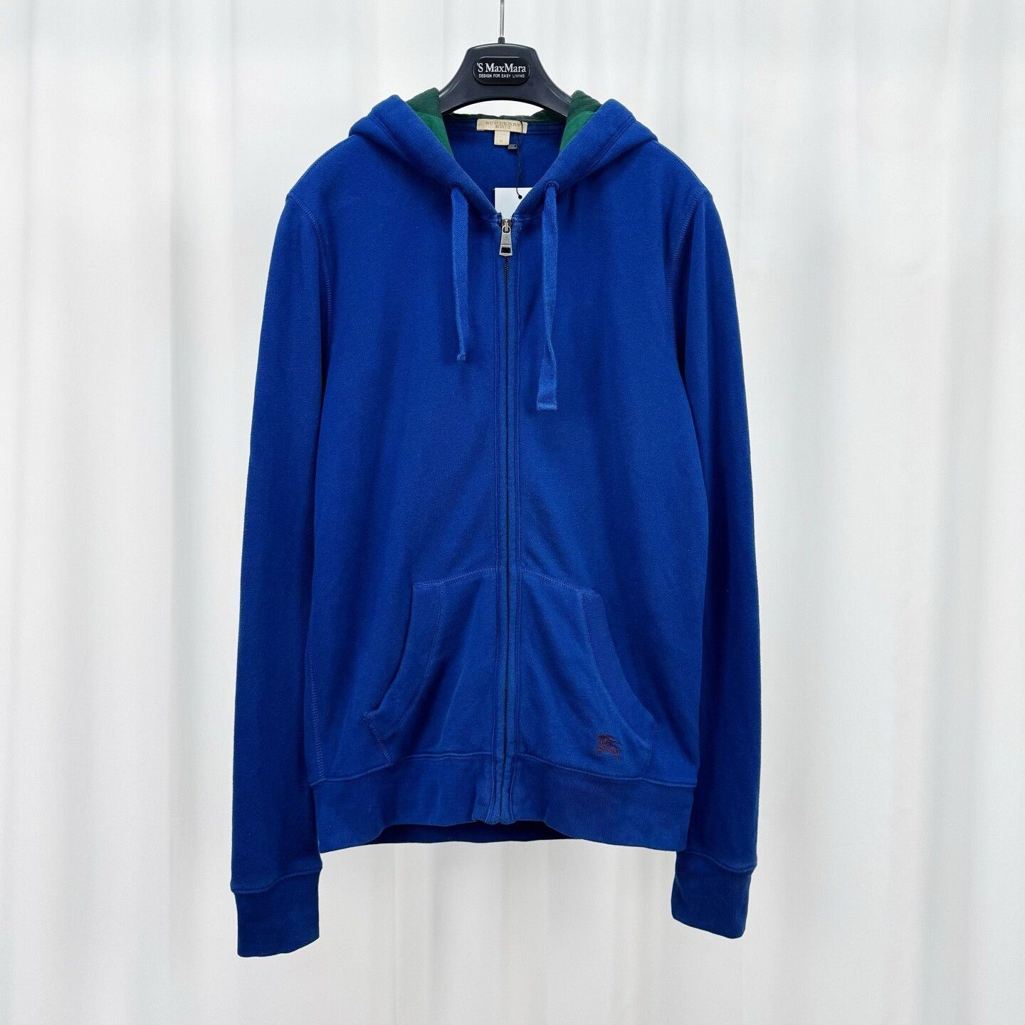 Burberry burberry embroidered check zip hoodie Size US M / EU 48-50 / 2 - 1 Thumbnail