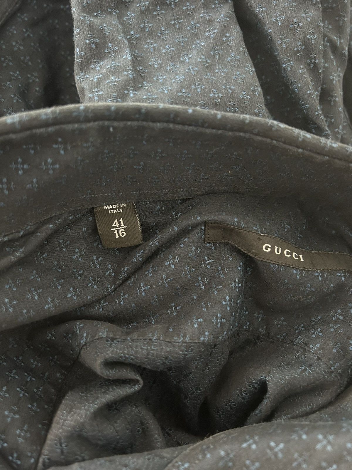 Gucci Vintage Gucci shirt button up Size US M / EU 48-50 / 2 - 5 Thumbnail