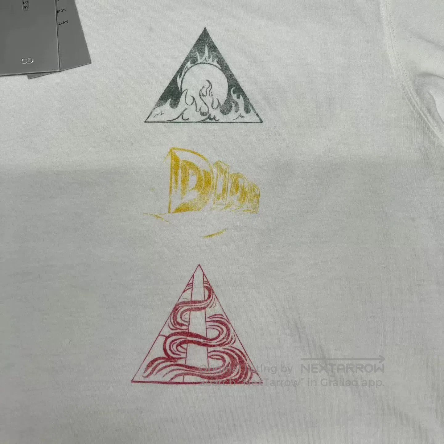 Dior DIOR Space Distressed Print Short Sleeve. Size US XXL / EU 58 / 5 - 4 Thumbnail