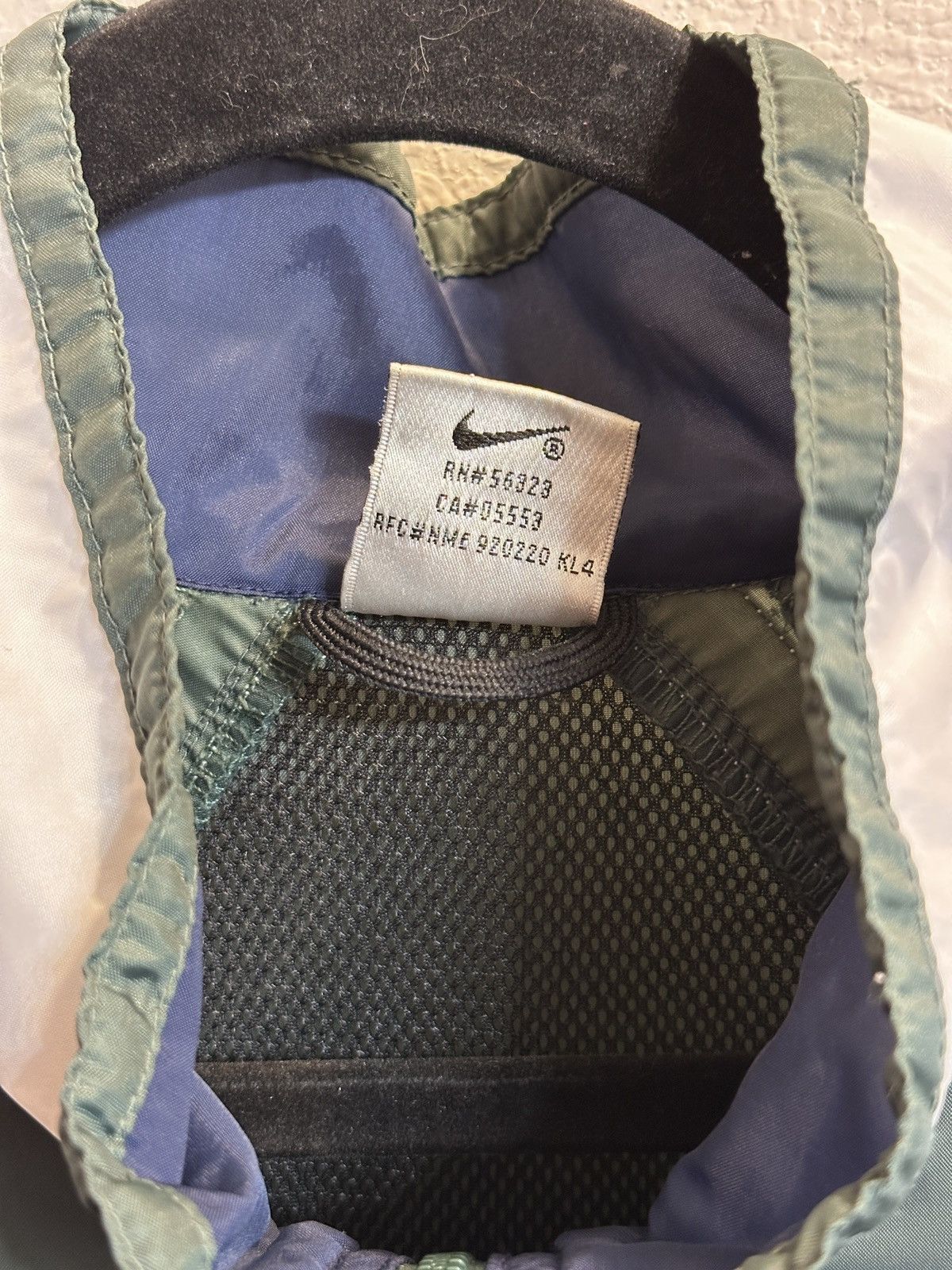 Nike × Vintage 90s Vintage Nike Windbreaker Trainer Size US XL / EU 56 / 4 - 8 Thumbnail