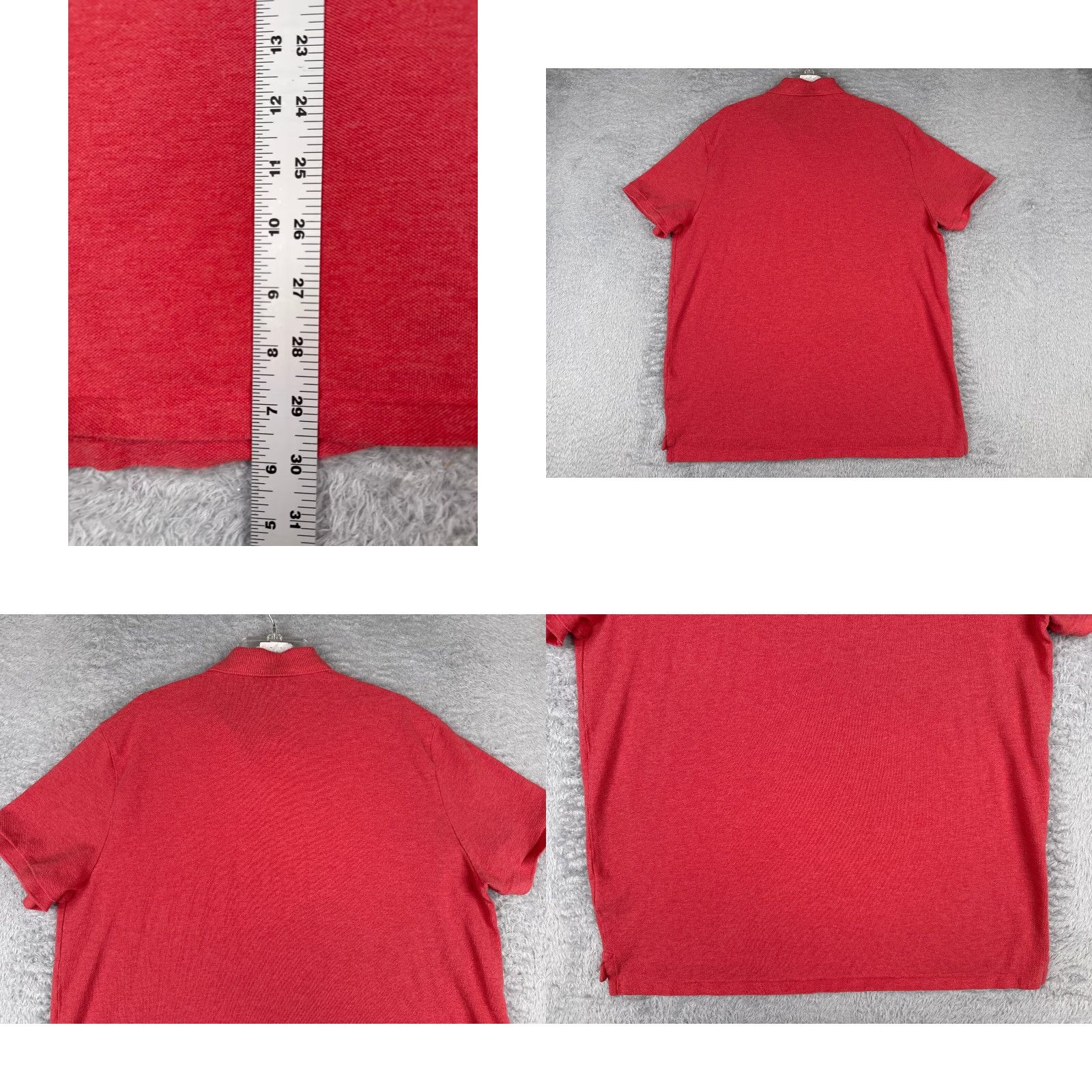 Ralph Lauren VINTAGE Ralph Lauren Polo Shirt Men 2XL Red Short Sleeve Cotton Custom Slim Fit Polo Shirt Men 2XL Red Short Sleeve Cotton Slim Fit Embroidered Logo Size US XXL / EU 58 / 5 - 9 Thumbnail