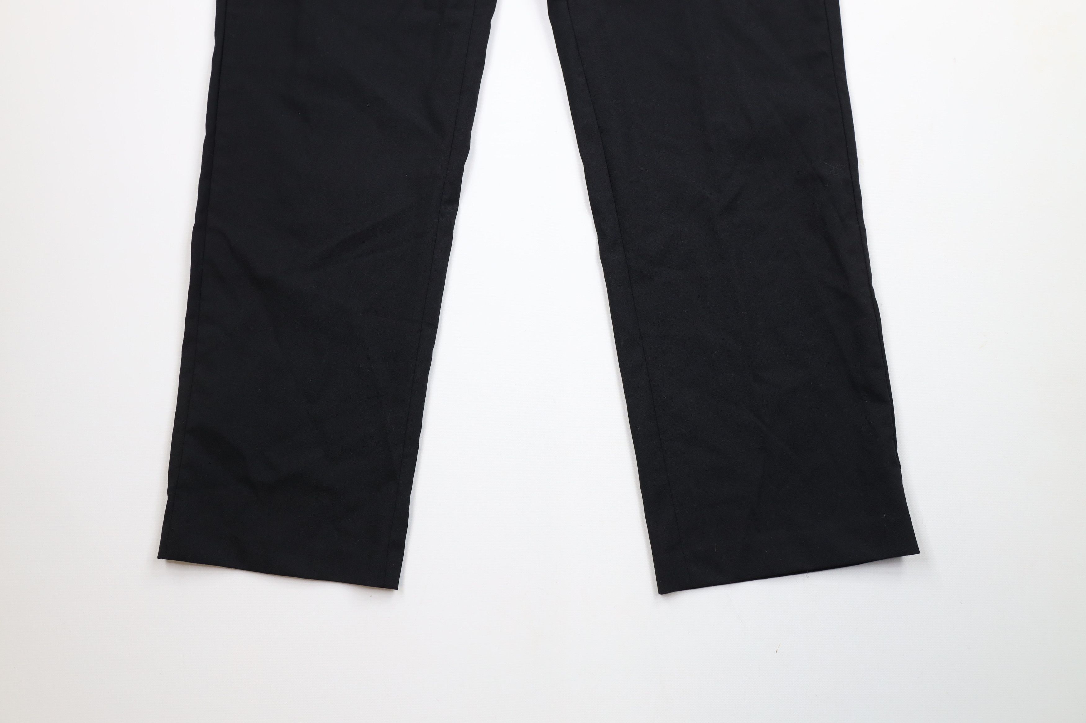 Gap × Vintage Vintage 90s Y2K Gap Blend Stretch Wide Leg Chino Pants Black Size US 36 / EU 52 - 4 Thumbnail