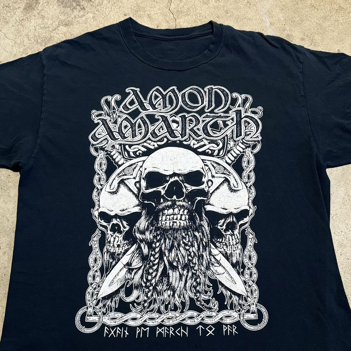 Band Tees × Vintage VINTAGE AMON AMARTH METAL BAND TEE! Size US L / EU 52-54 / 3 - 3 Thumbnail