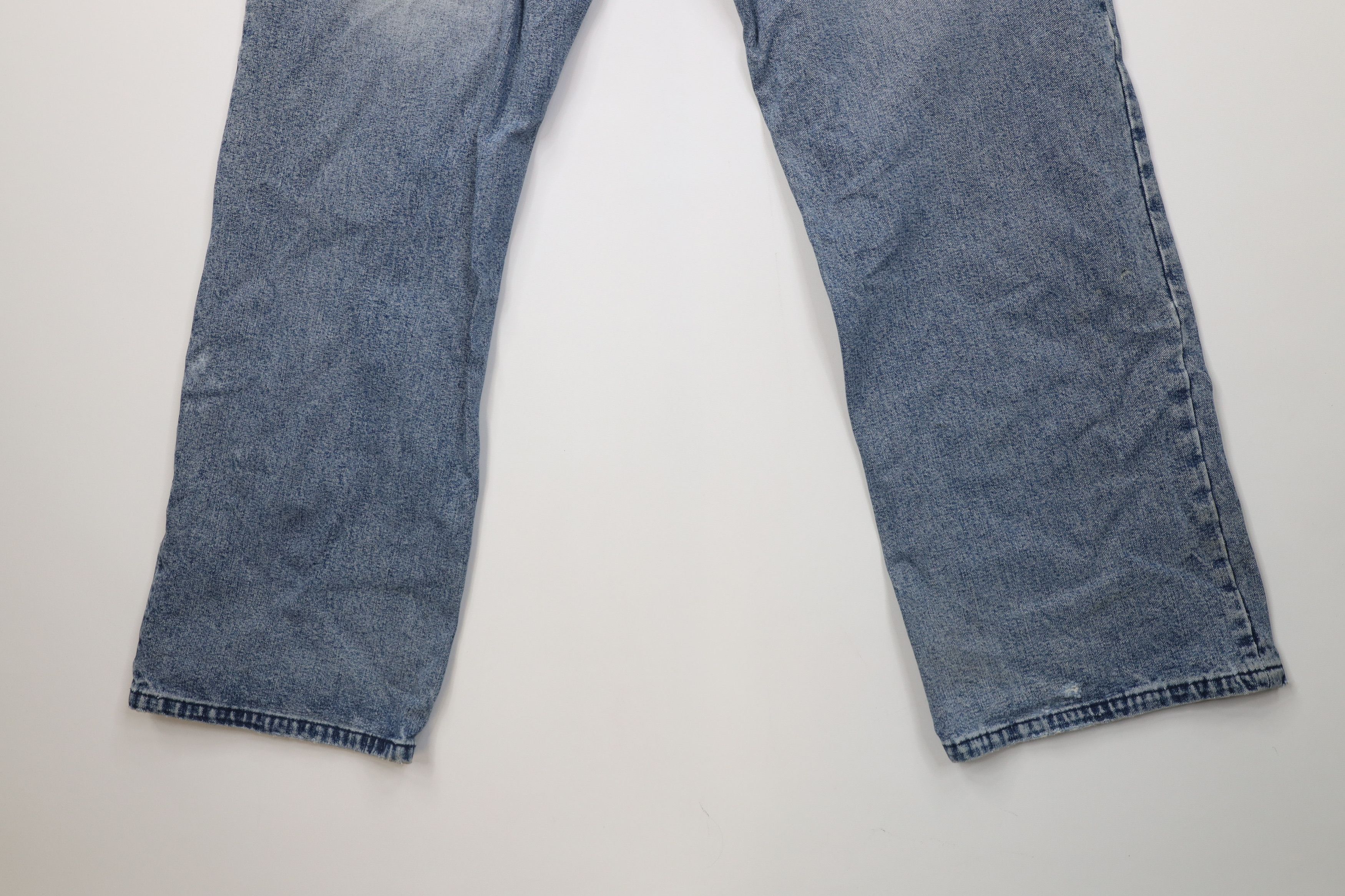 Vintage Vintage 90s Y2K Streetwear Baggy Wide Leg Denim Jeans Size US 34 / EU 50 - 15 Thumbnail