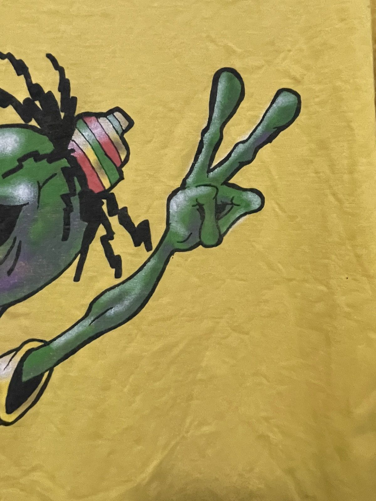 Vintage Vintage Paff Alien Space Kiffer Wear Smoke Tee Humor Y2K 90s Size US L / EU 52-54 / 3 - 5 Thumbnail