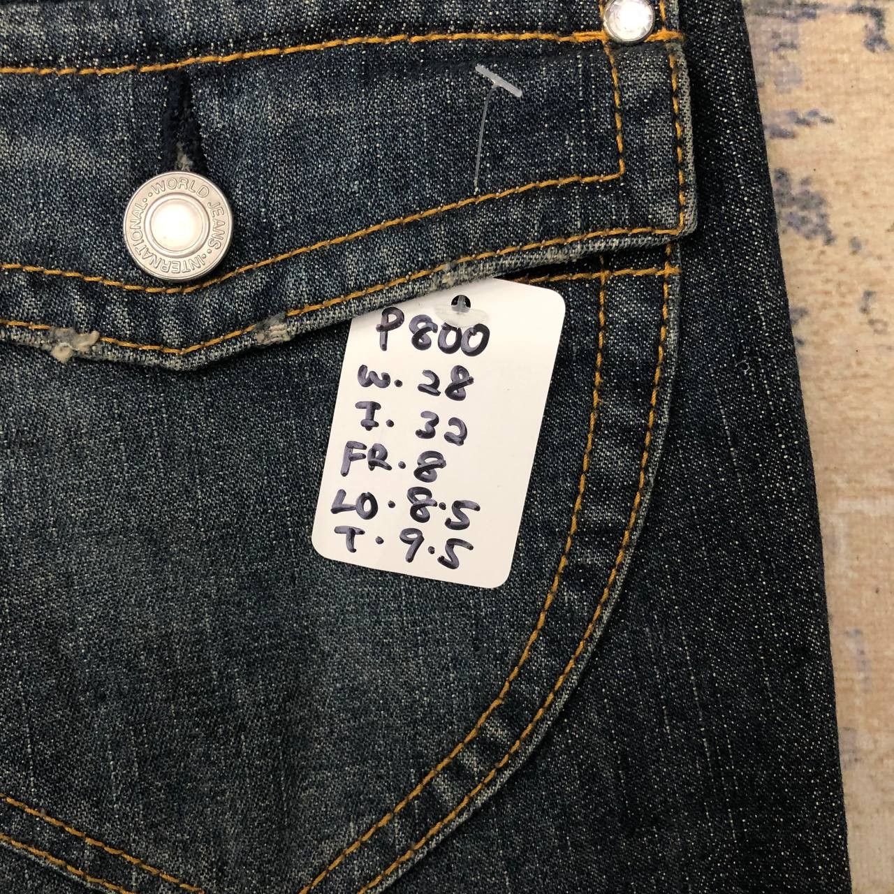 Esprit × If Six Was Nine P800 ESPRITMUR JAPAN FLARED DENIM Size US 28 / EU 44 - 9 Thumbnail