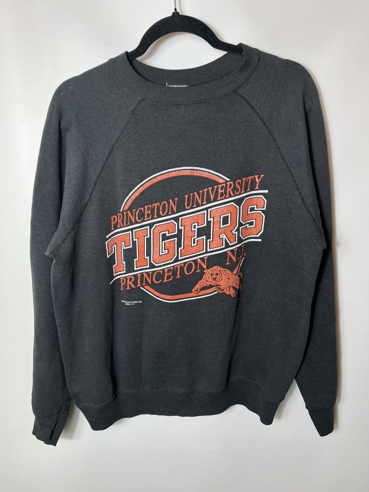 Vintage Vintage Very Rare 90s Princeton University Tigers Sweatshirt Size US M / EU 48-50 / 2 - 1 Thumbnail