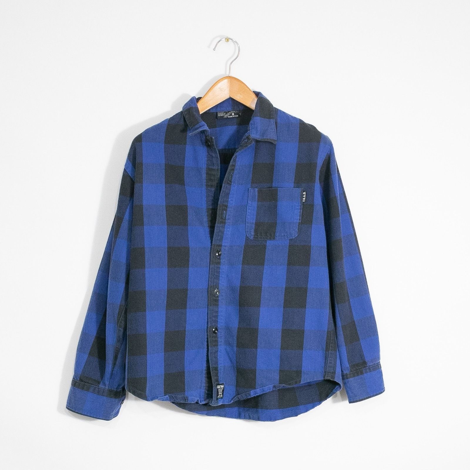 Vintage Vintage Cut Rate Flannel Button Up Shirt Medium - Distressed Size US M / EU 48-50 / 2 - 1 Thumbnail