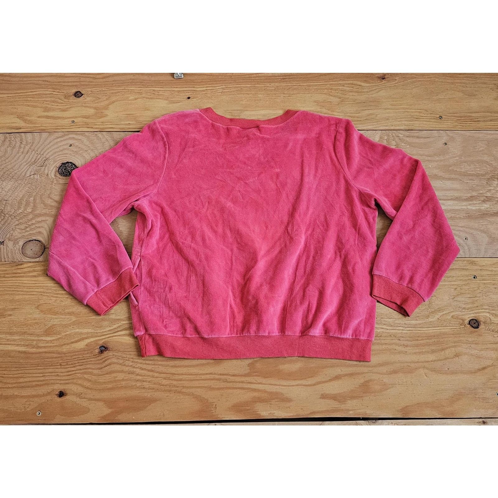 Other Terry Cloth Shirt, Lunada Bay, Womens Sz L Pink 1980s Size L / US 10 / IT 46 - 2 Thumbnail