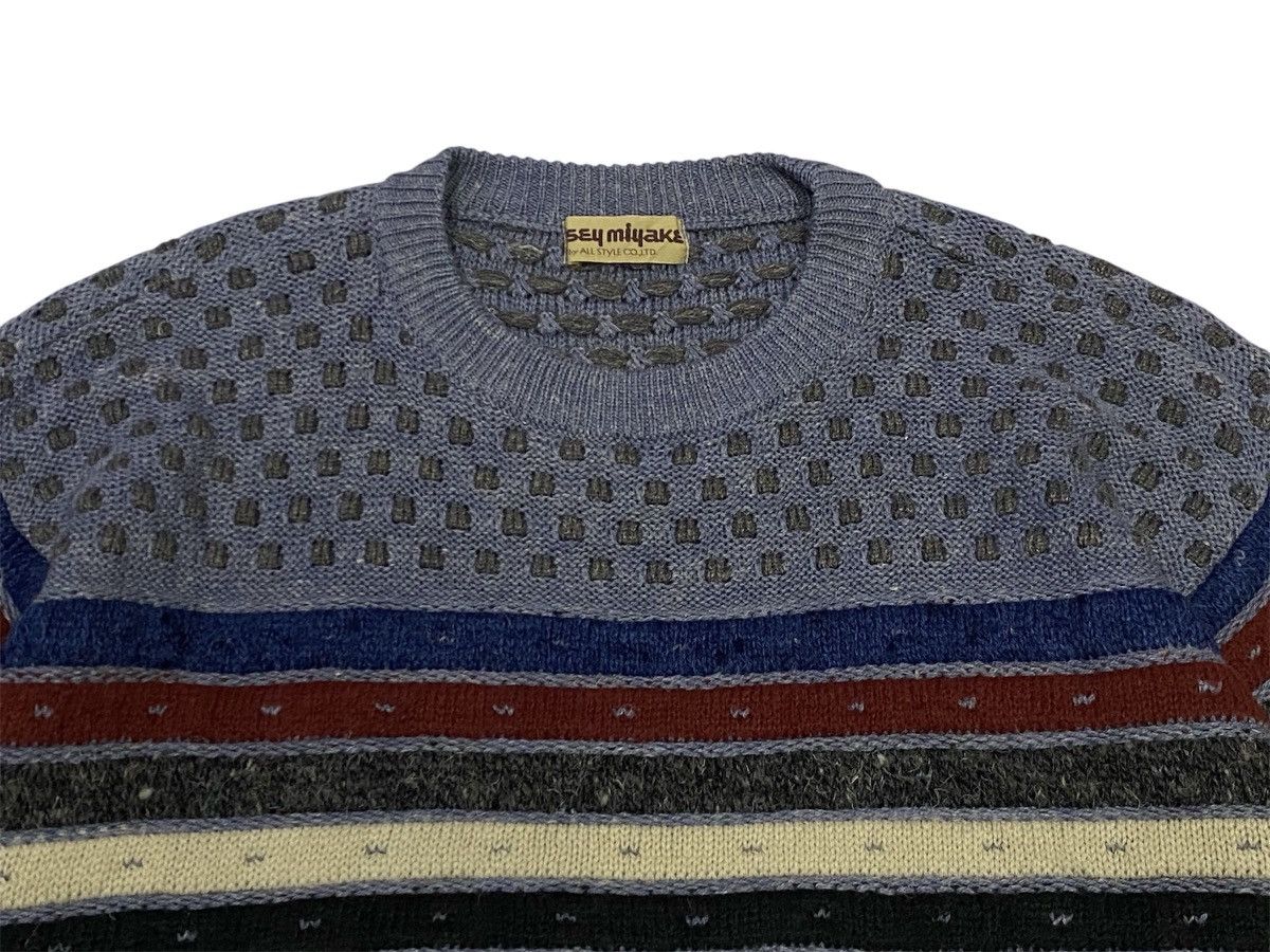 Issey Miyake Vintage 70s Issey Miyake Allstyle Knit Sweater Size US L / EU 52-54 / 3 - 5 Thumbnail