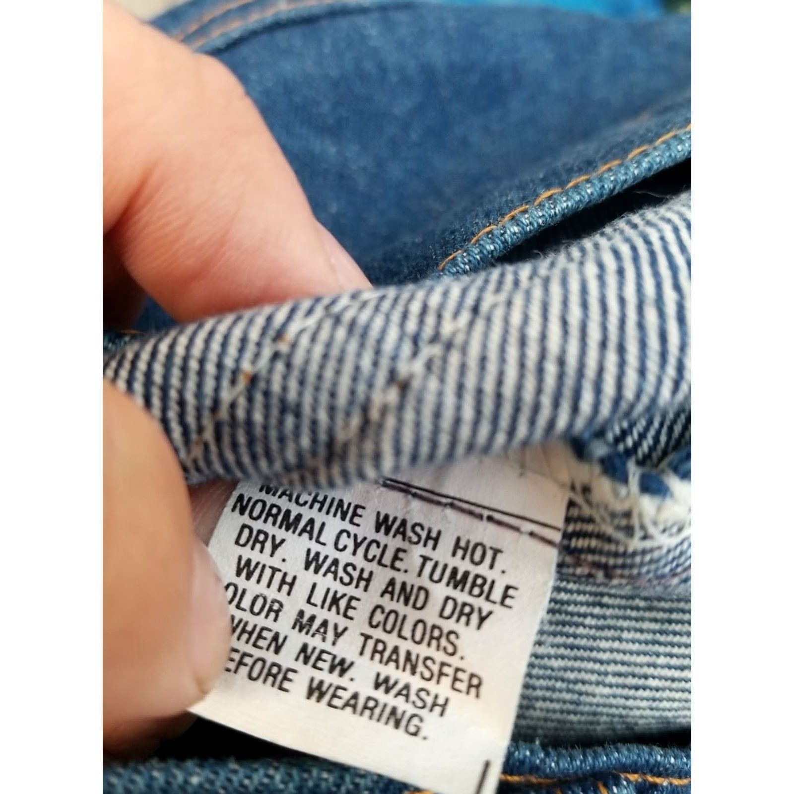 Levi's Vintage Levi's 517 Jeans USA Made In USA 80s Distressed 5-Pocket Denim Blue Belt Loops 33x30 Men Classic Bootcut Leather Patch USA 1980s Southwestern Size US 33 - 4 Thumbnail