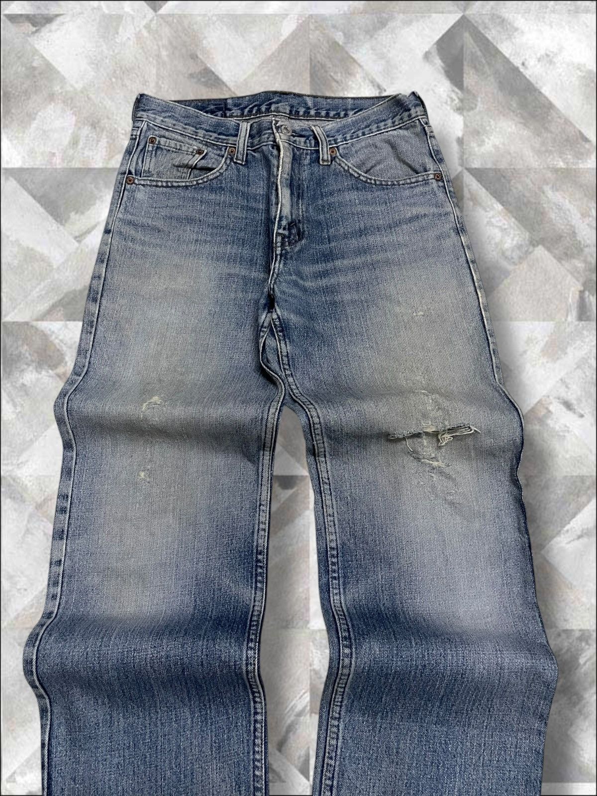 Levi's Vintage Clothing Vintage 1990s Og Levis Designer 533 Distressed Denim Size US 29 - 4 Thumbnail