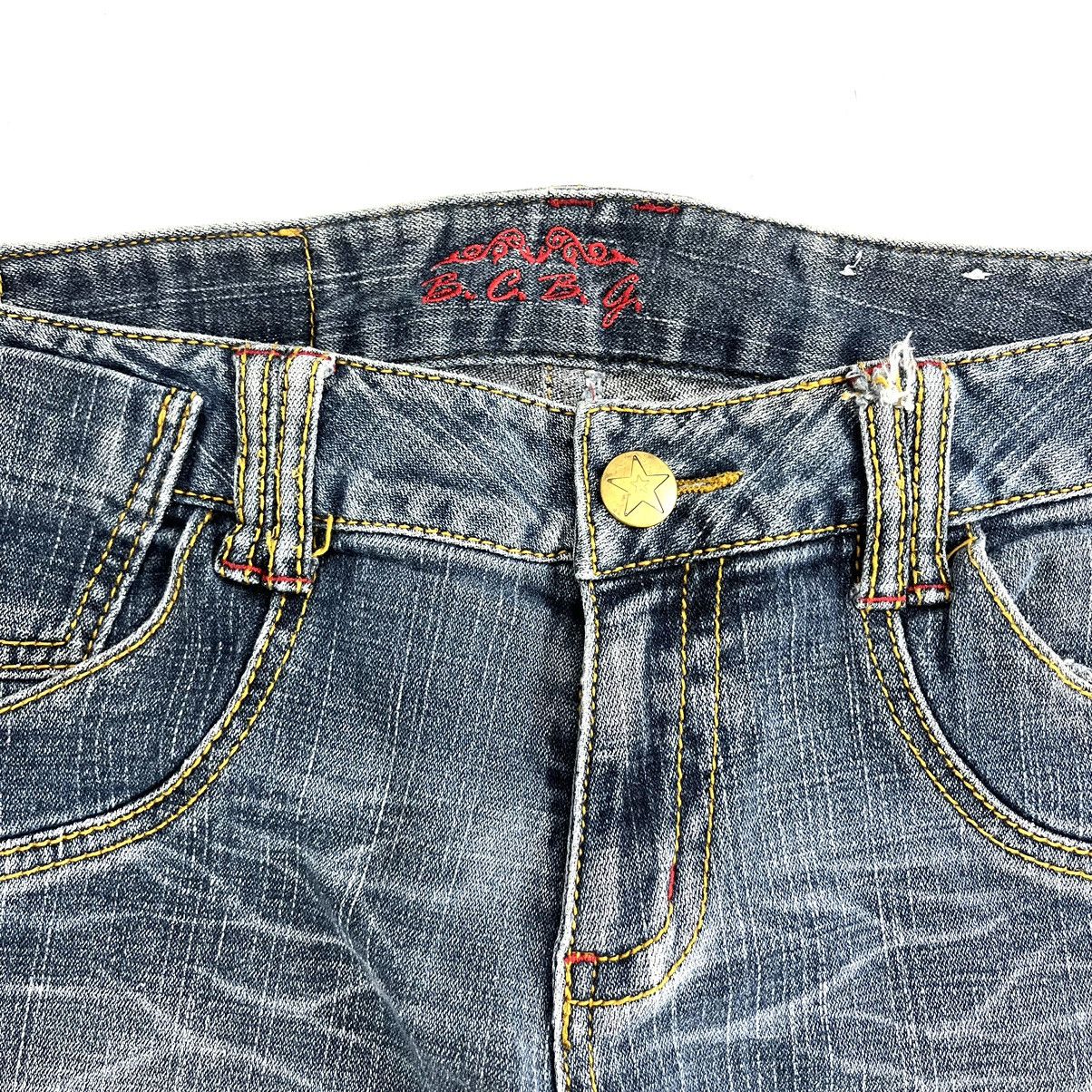 If Six Was Nine × Japanese Brand × Le Grande Bleu (L.G.B.) BCBG Flared Jeans Embroidered Bootcut Denim Pants Size 30" / US 8 / IT 44 - 19 Thumbnail