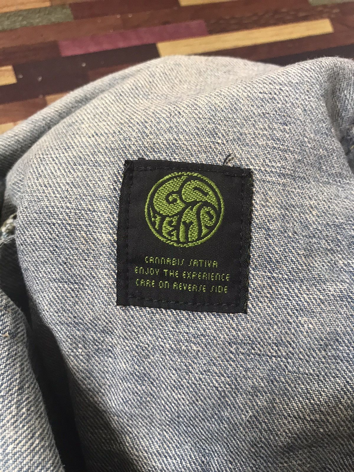 Japanese Brand VTG DENIM PANTS CANNABIS SATIVA Size US 32 / EU 48 - 12 Thumbnail