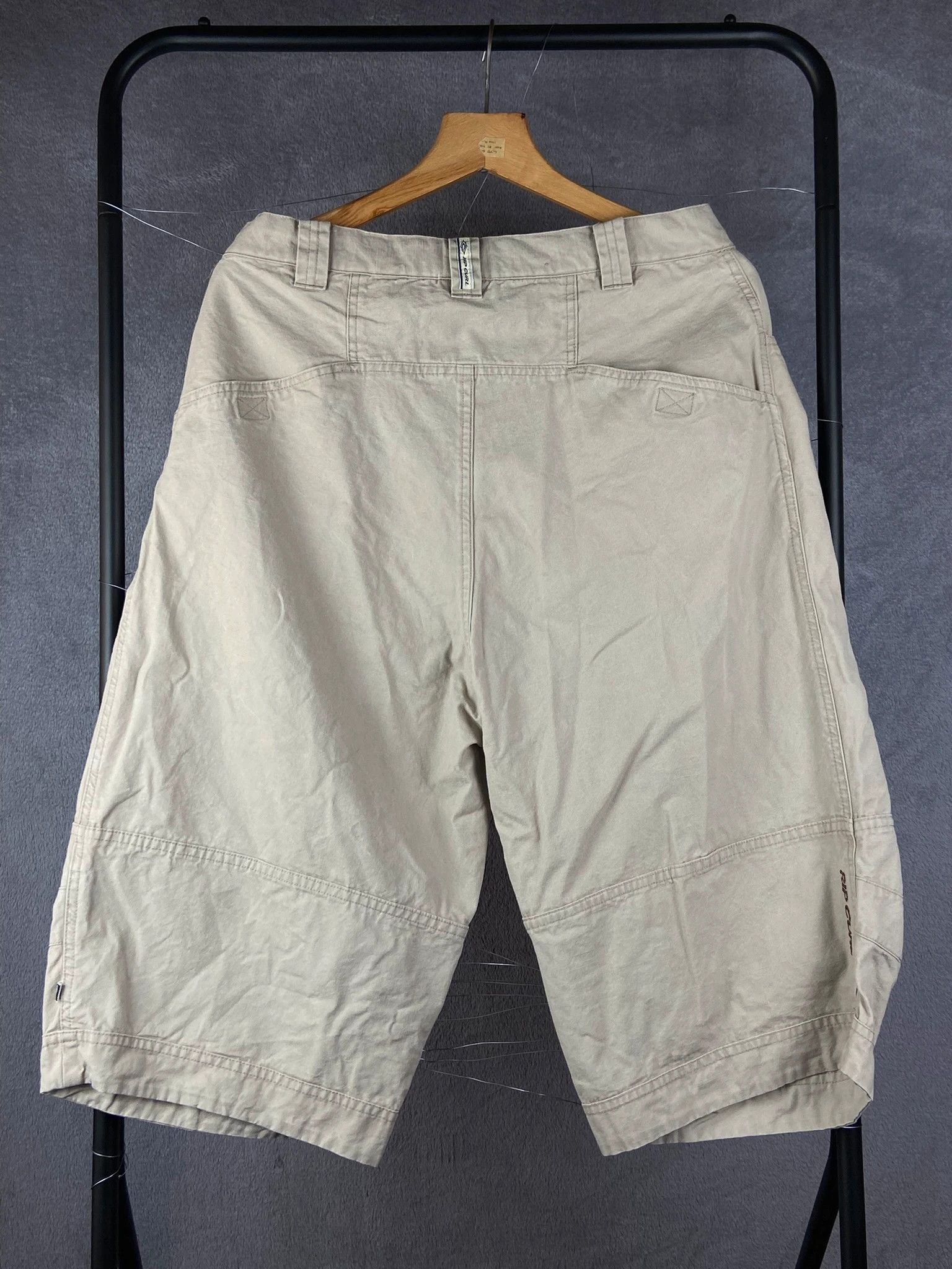 Rip Curl Rip Curl jorts beige shorts vintage retro streetwear Size US 36 / EU 52 - 4 Thumbnail