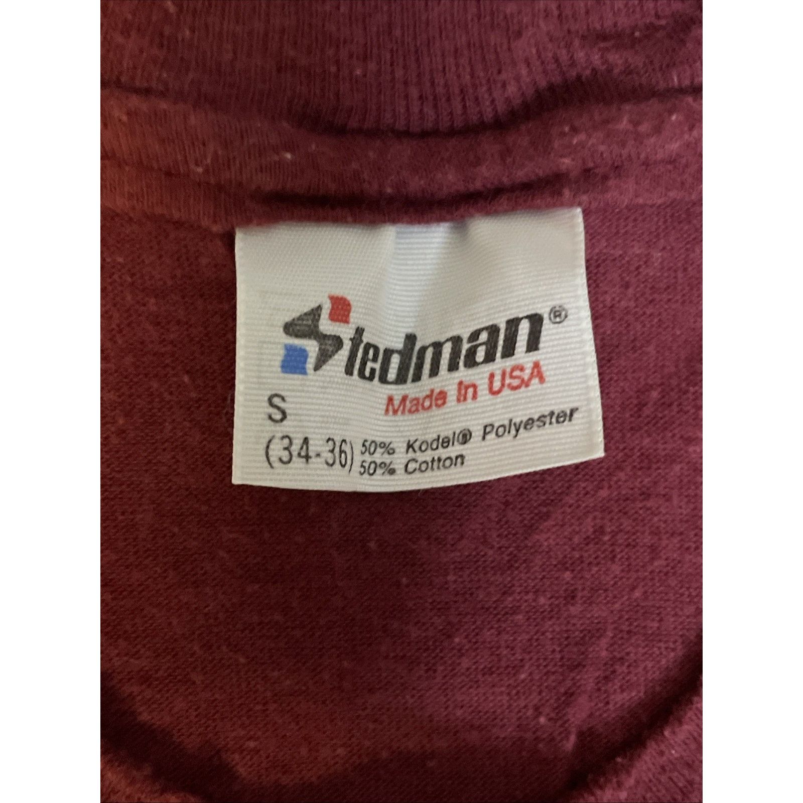 Other 80s Golds Gym California mens small maroon t shirt stedman Size US S / EU 44-46 / 1 - 4 Thumbnail