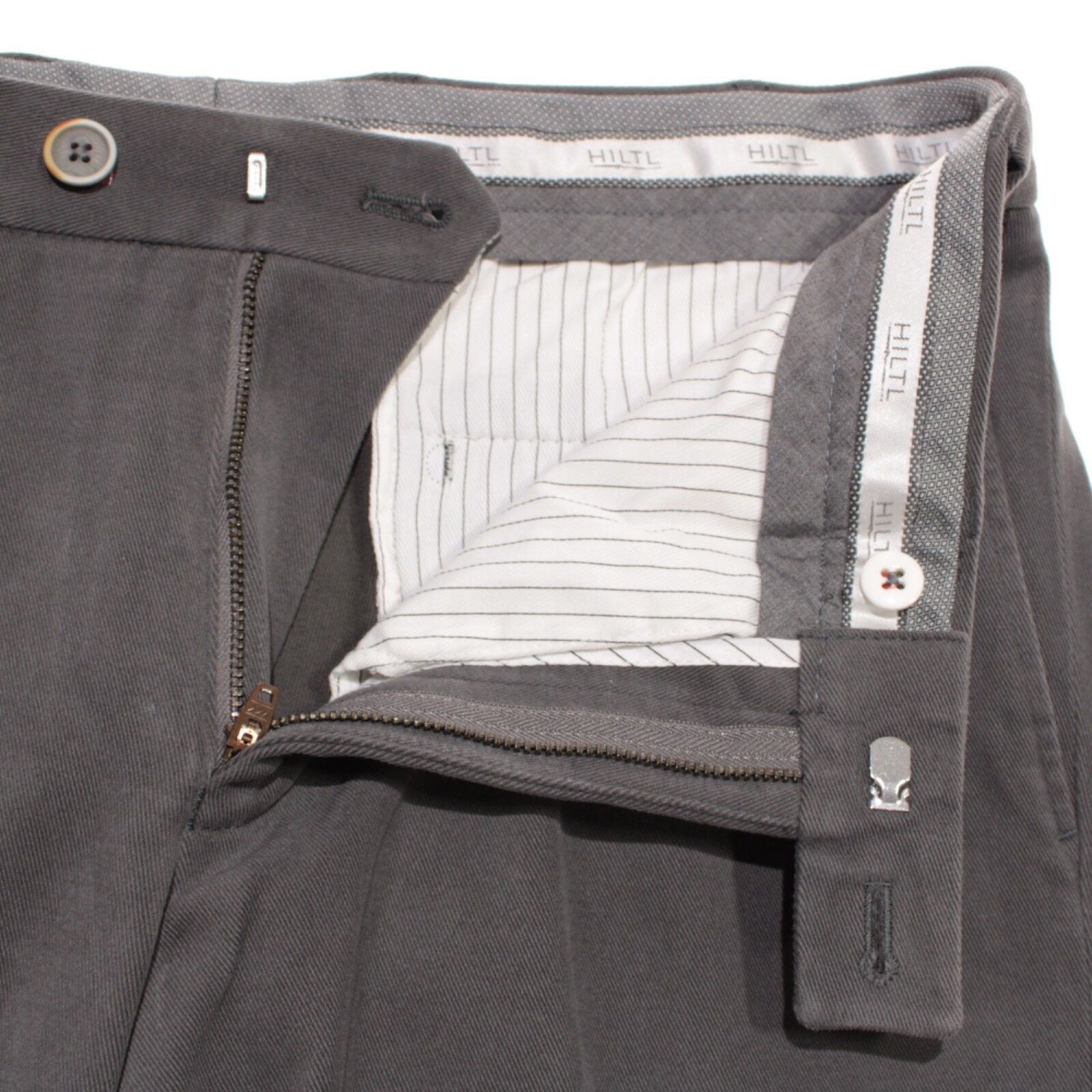 Hiltl Hiltl New with tags Chino Size 32 US In Gray Size US 32 / EU 48 - 3 Thumbnail