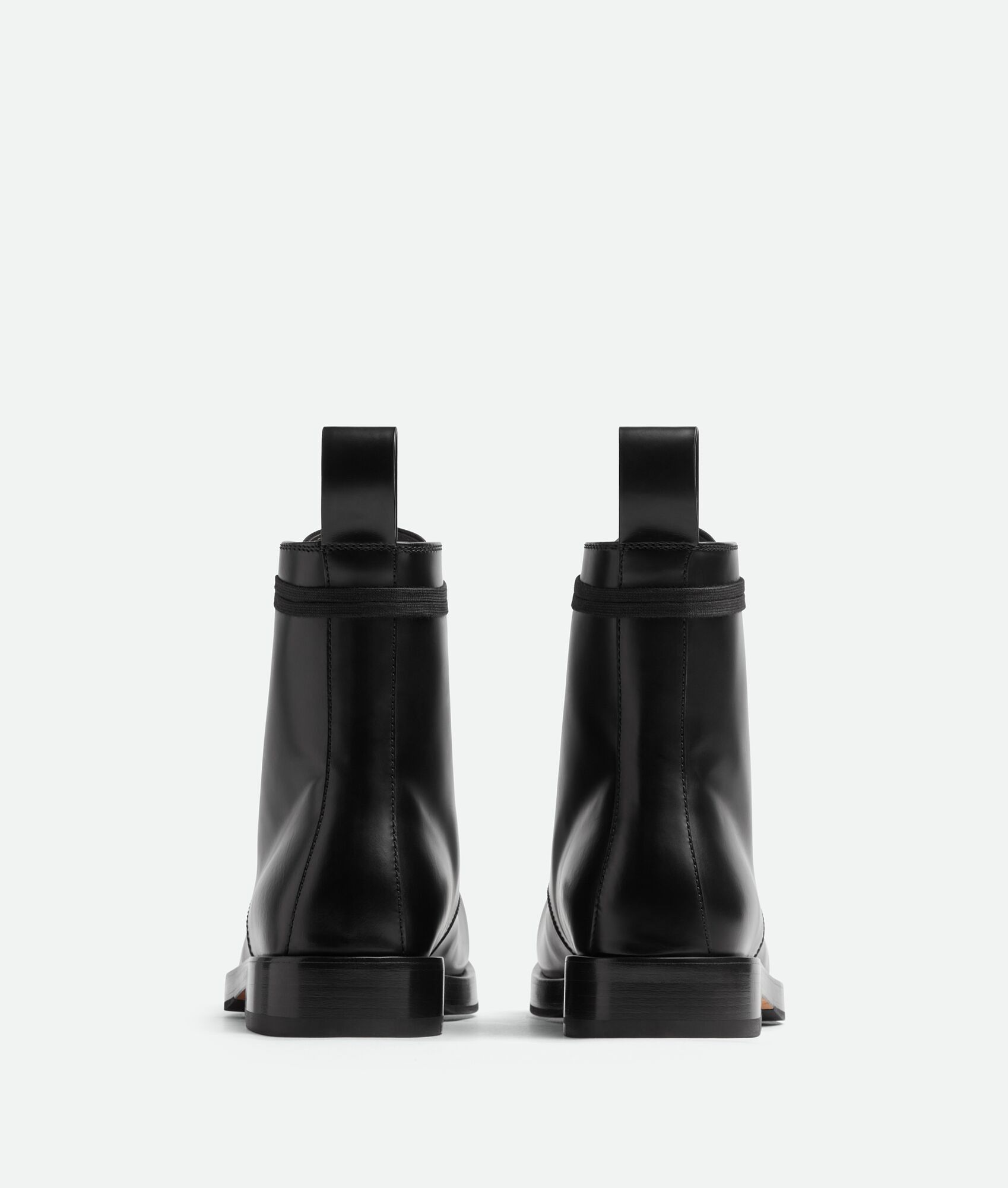 Bottega Veneta o1w1db10825 Helium Lace-Up Ankle Boots in Black Size US 10 / EU 43 - 3 Thumbnail