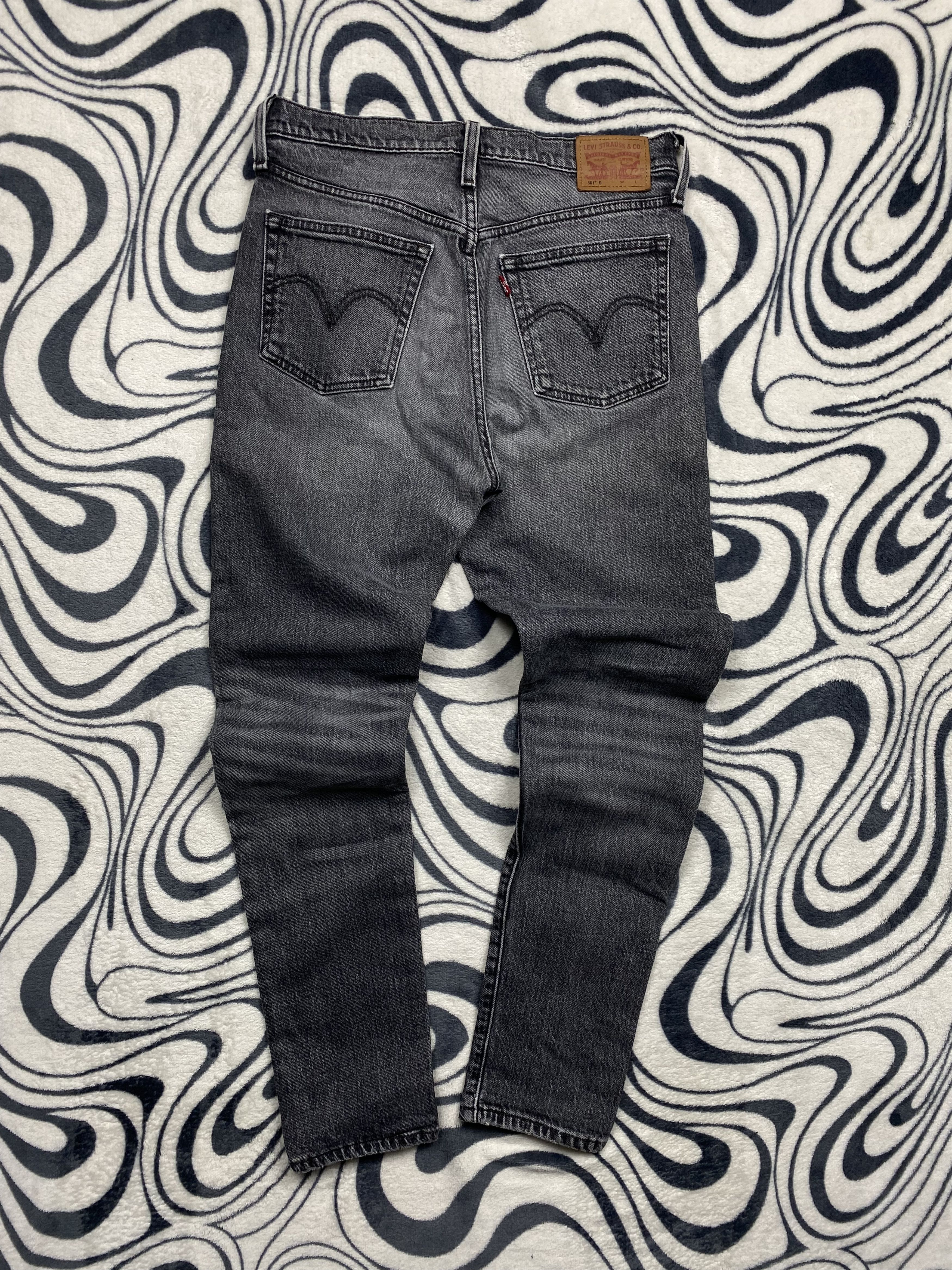 Levi's Levi's 501 Washed Denim Pants Jeans Size US 28 / EU 44 - 1 Thumbnail