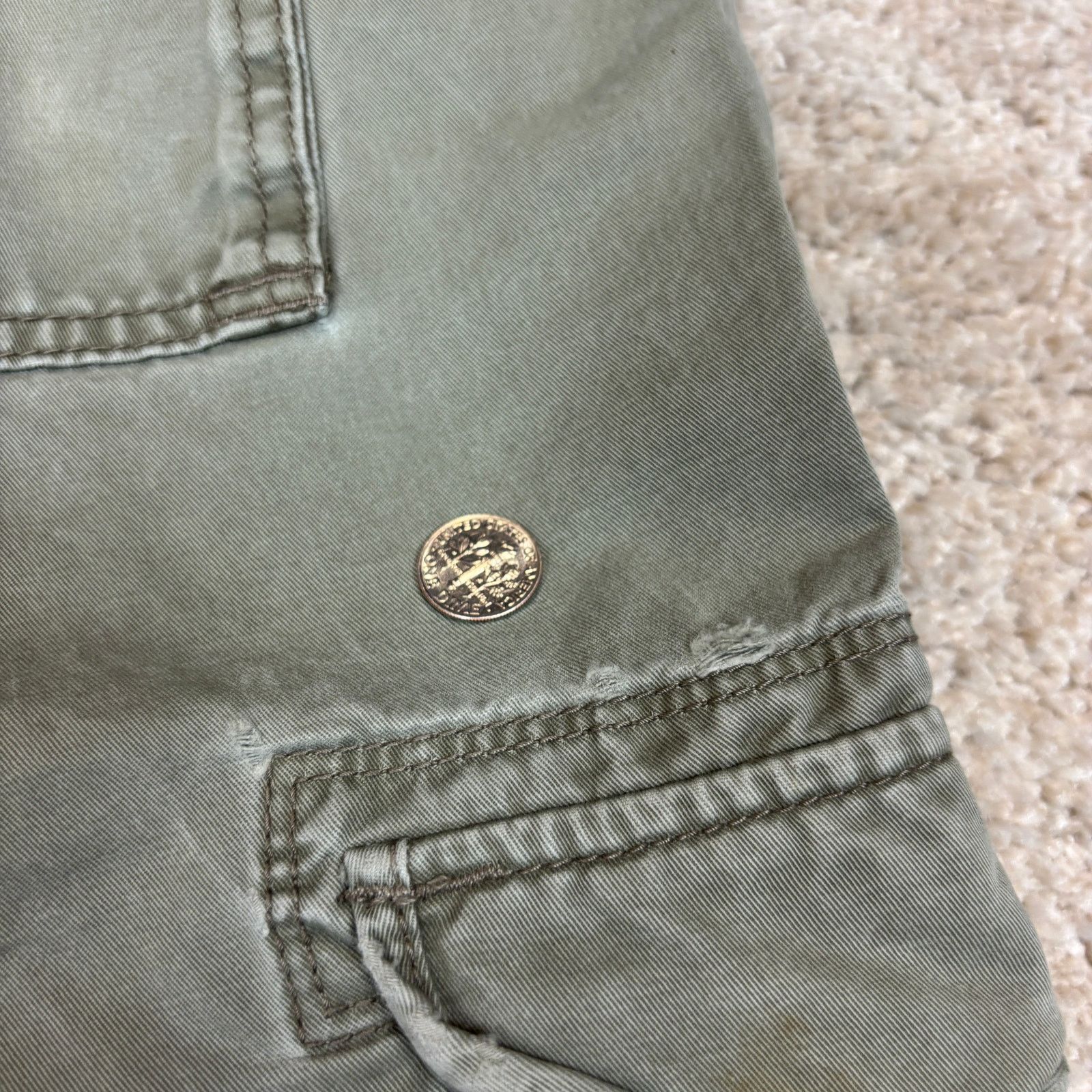 Old Navy Vintage Old Navy Surplus Cargo Pants Skater 38x30 Size US 38 / EU 54 - 15 Thumbnail