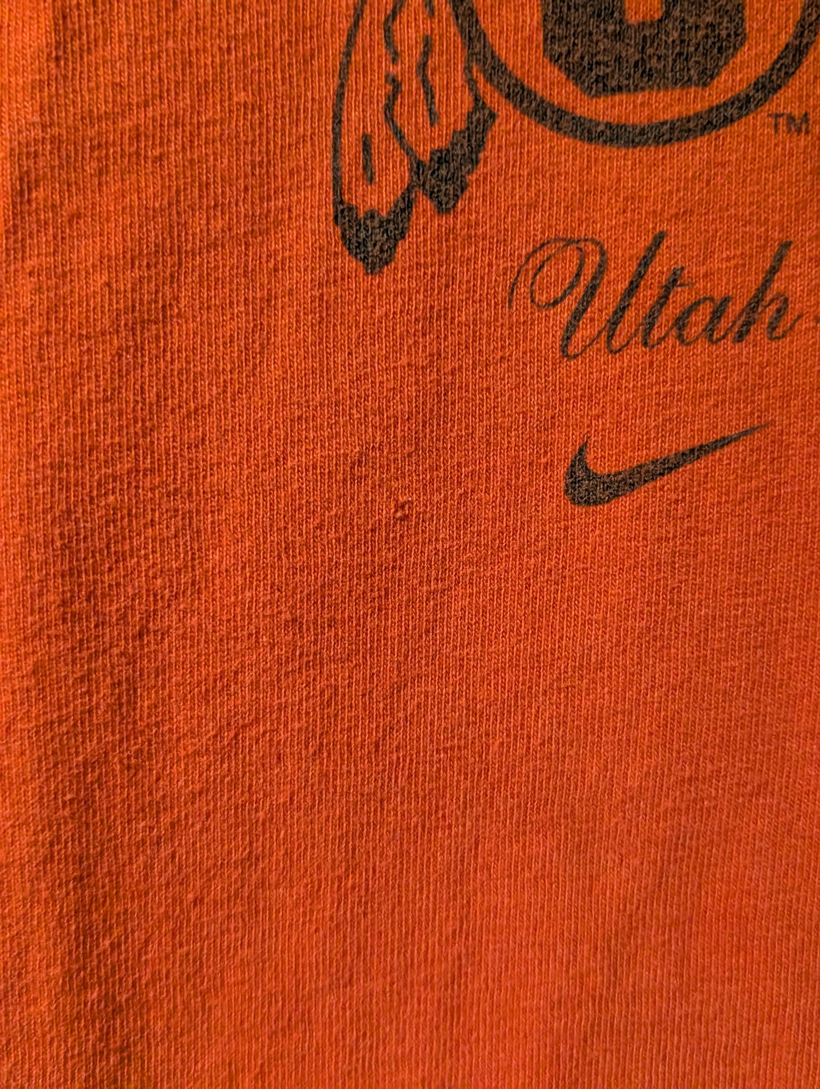 Nike Vintage Y2K University Utah Nike Center Swoosh Woman T-Shirt Size M / US 6-8 / IT 42-44 - 4 Thumbnail