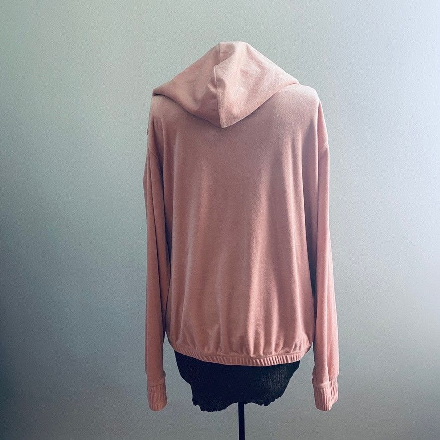 Fila Fila peach quarter zip velour hoodie Size XXL / US 16-18 / IT 52-54 - 2 Thumbnail