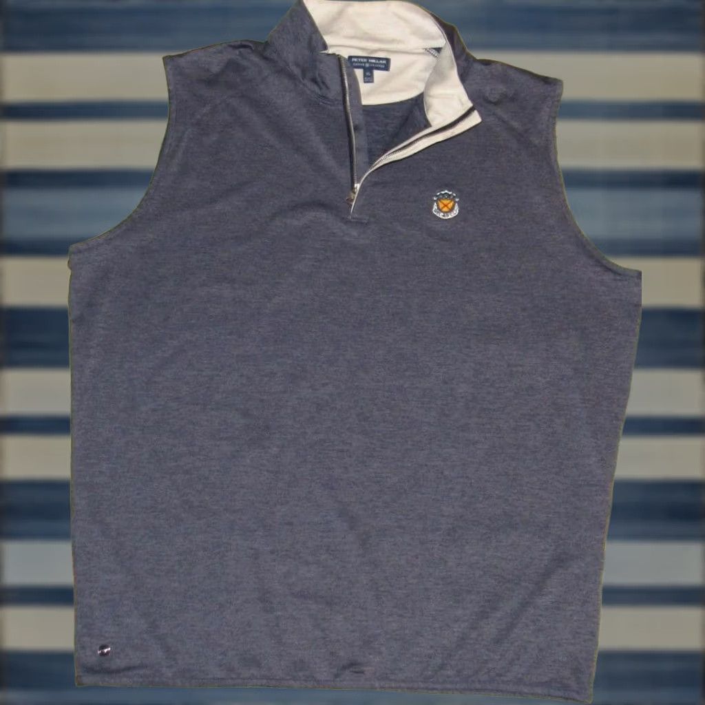 Peter Millar PETER MILLAR Stealth Performance Vest Bel Air Country Club XL Mens Vest Gray XL Bel Air Country Club XL Stealth Performance Vest PETER MILLAR Size US XL / EU 56 / 4 - 1 Thumbnail