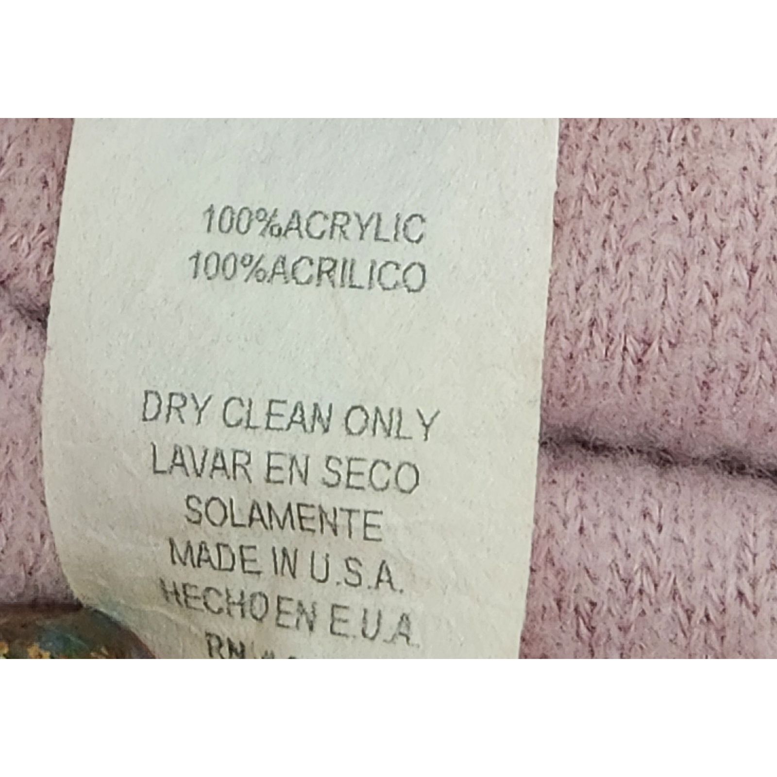 Other Pia Dusty Rose Cowl Neck Sleeveless Top Large Soft Fuzzy Size L / US 10 / IT 46 - 4 Thumbnail