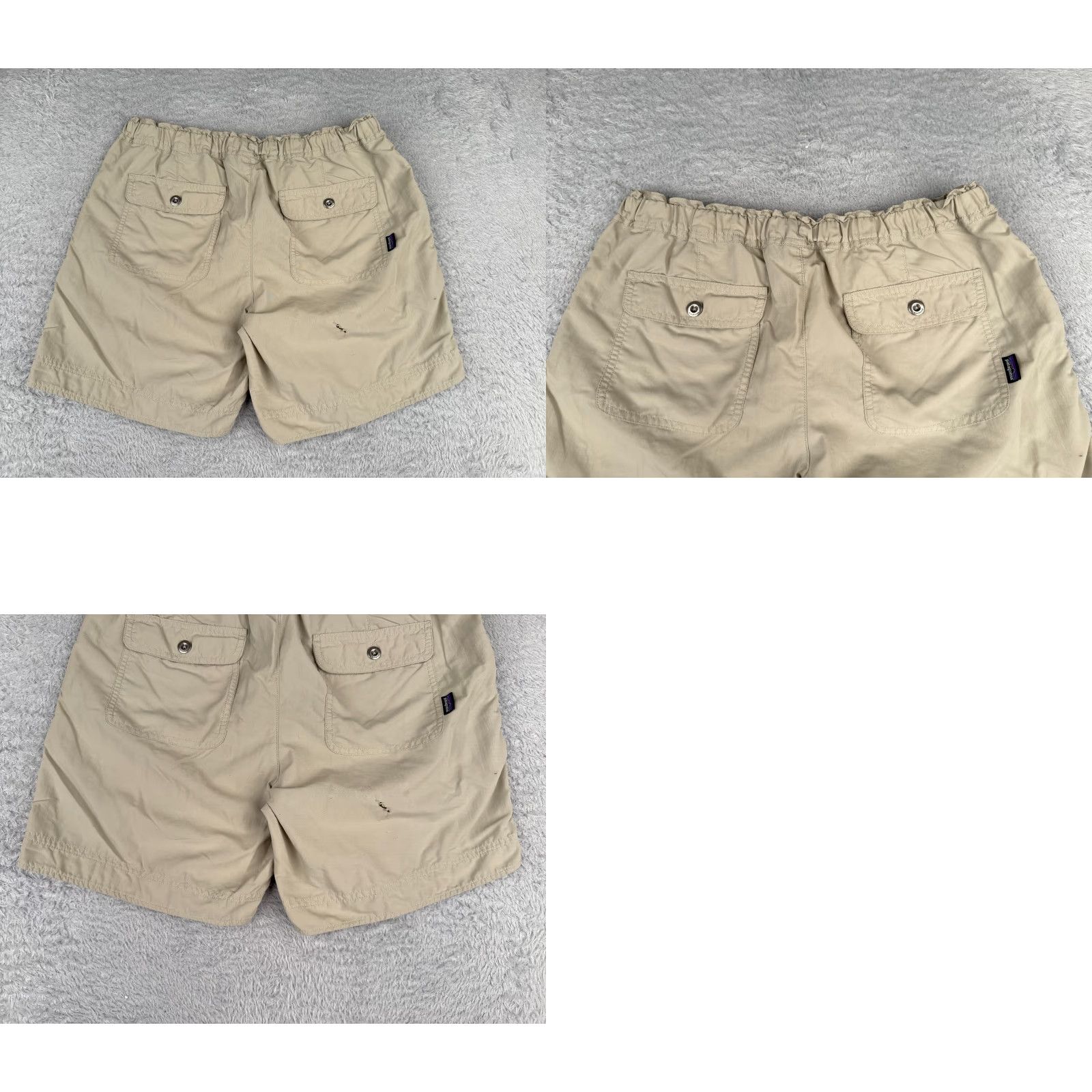 Patagonia Patagonia Shorts Womens 8 Beige Khaki Nylon Elastic Waist Bermuda Casual Activewear Travel Hiking Camp Size 30" / US 8 / IT 44 - 9 Thumbnail