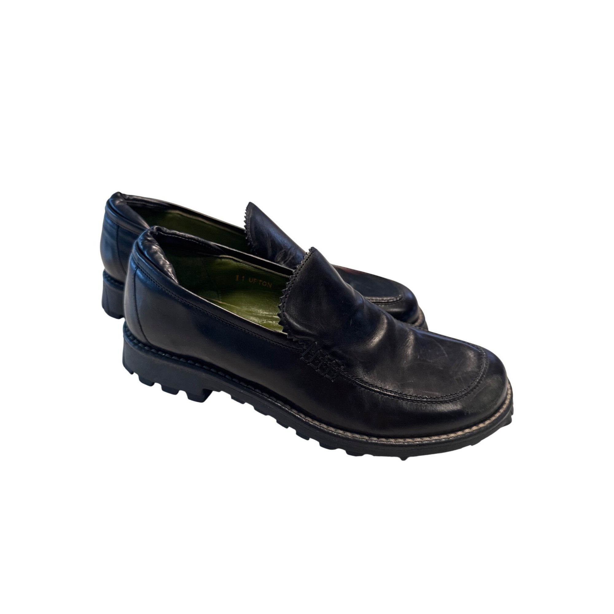 Donald Pliner Donald J. Pliner Sports womens black leather loafer 8M SKU 7 Size US 8 / IT 38 - 4 Thumbnail