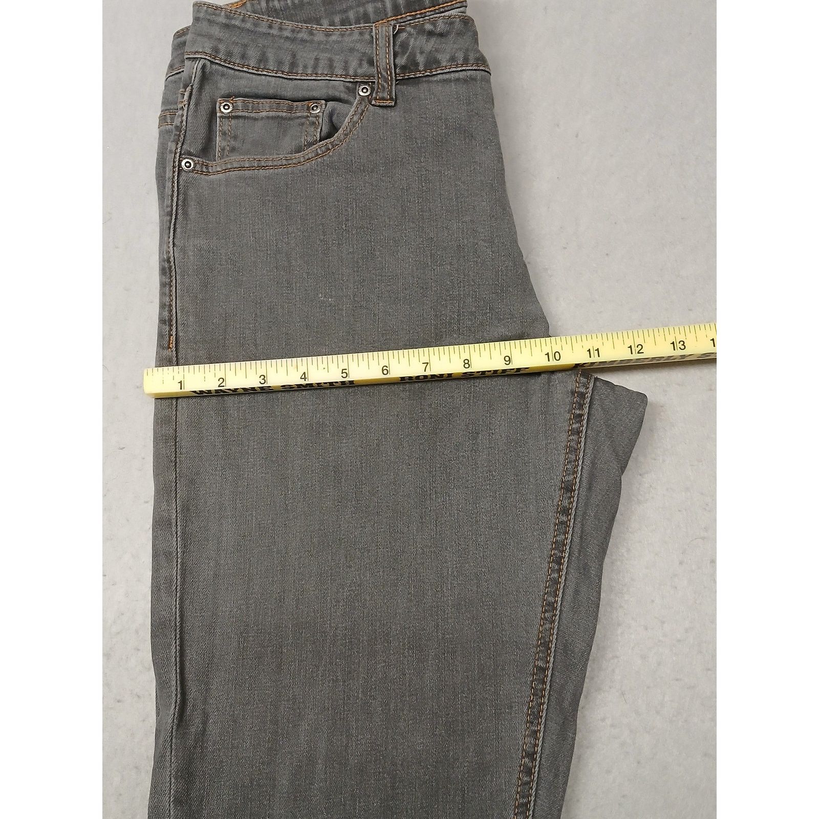 Other American Tall (34x36) Men's Straight Leg Gray Denim Jeans Size US 34 / EU 50 - 5 Thumbnail