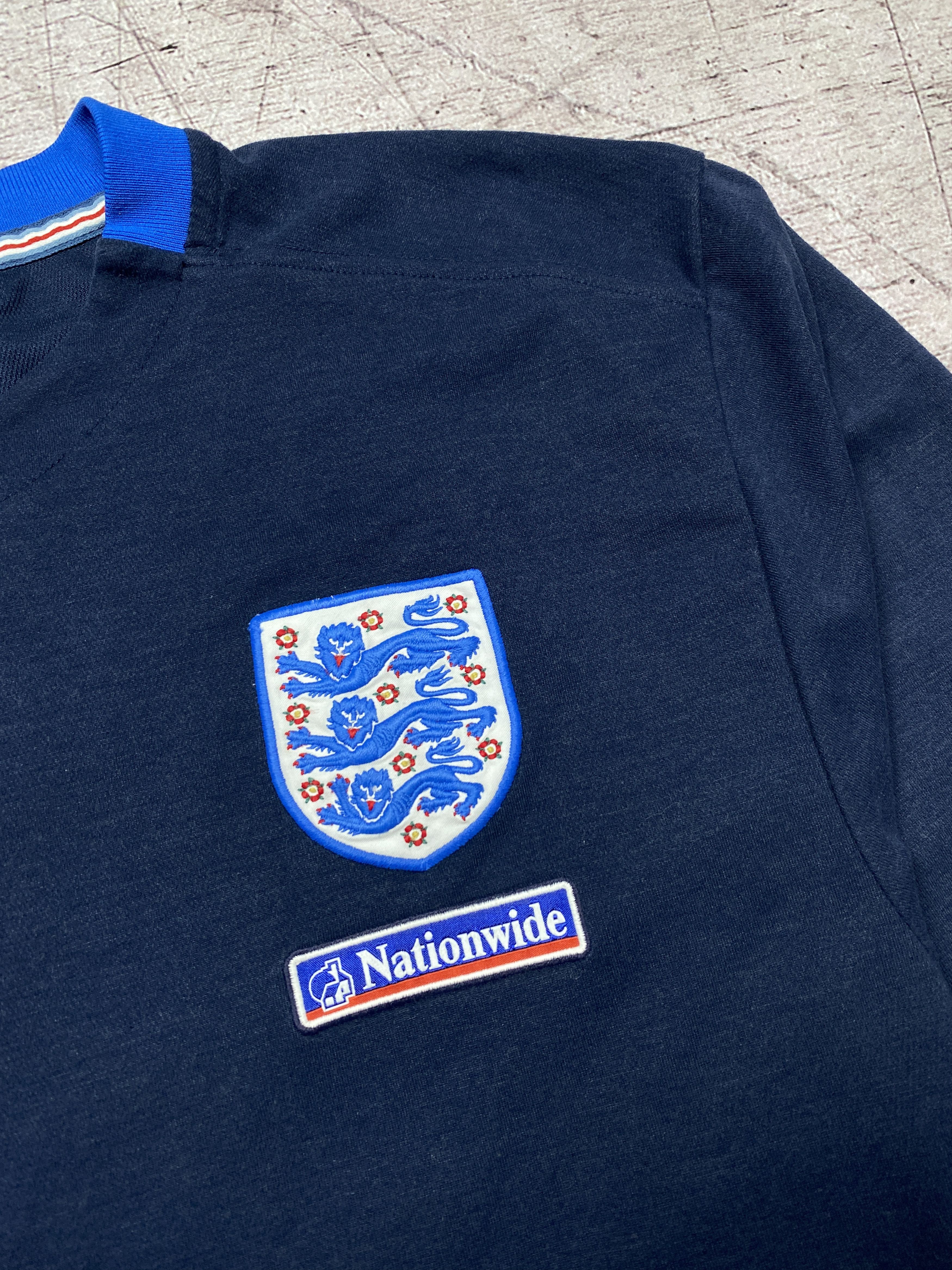 Umbro × Vintage Umbro England Vintage Mens Jersey T-Shirt Size US XXL / EU 58 / 5 - 3 Thumbnail