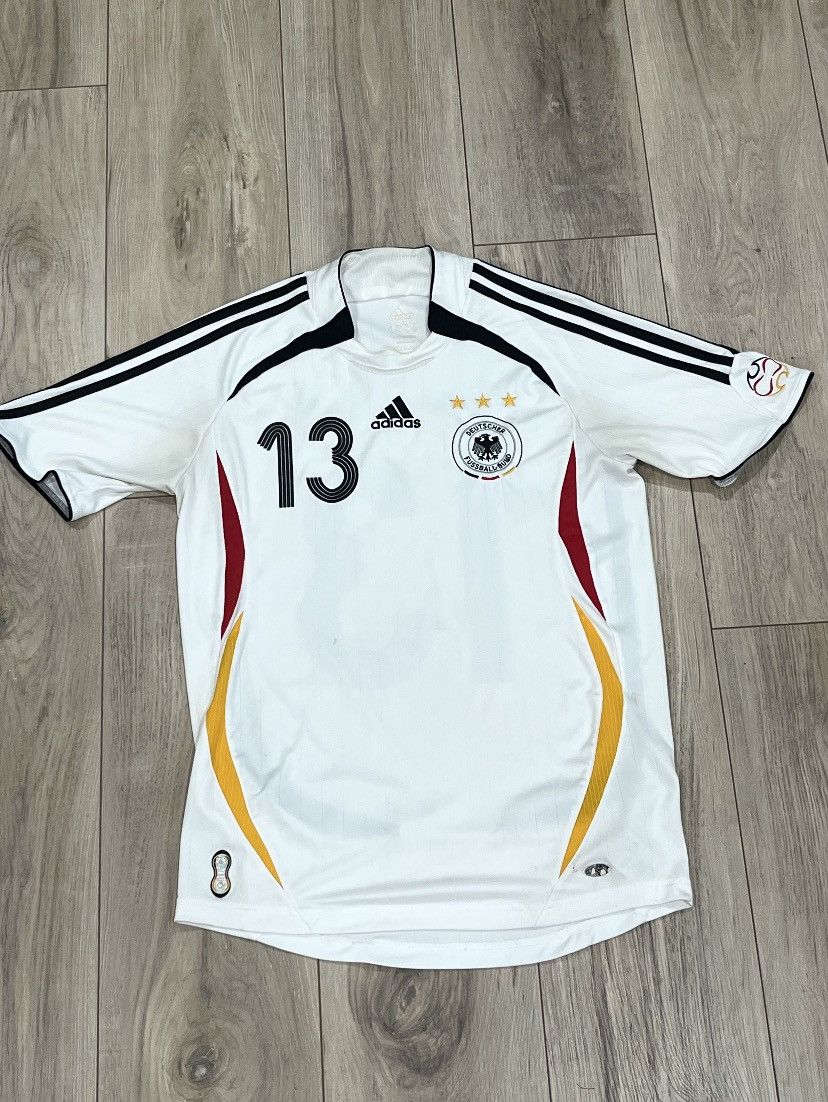 Adidas Germany 2006 Authentic Home Kit Soccer Jersey Football Shirt Size US S / EU 44-46 / 1 - 2 Thumbnail