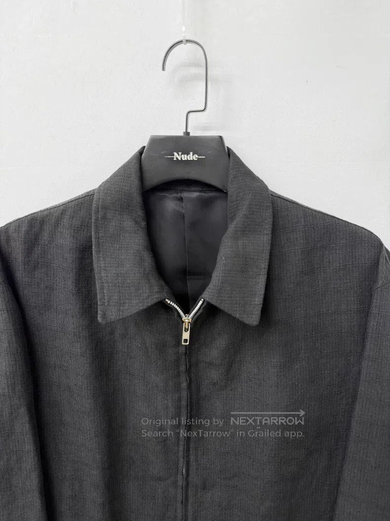 Yohji Yamamoto YOHJI YAMAMOTO Linen Texture Lapel Jacket Size US M / EU 48-50 / 2 - 3 Thumbnail