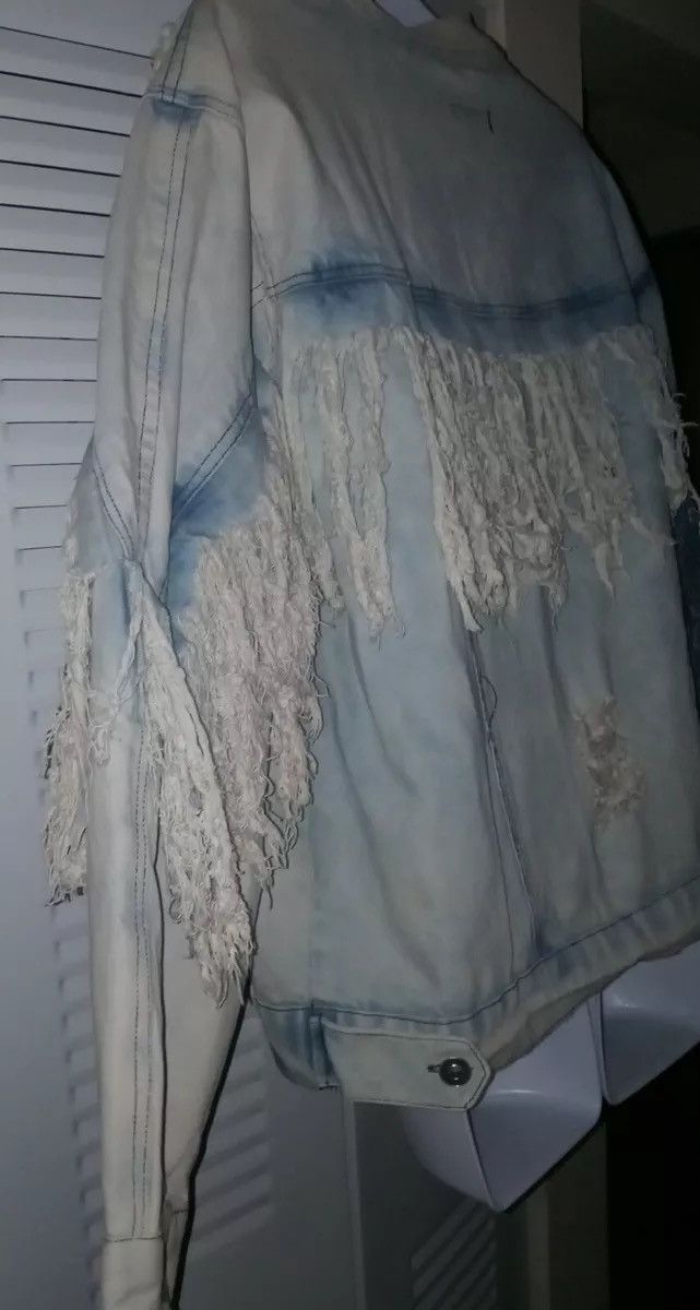 Other KROIX Womens Distressed Acid Washed Frayed Fringe Denim 3XL Size 3XL / US 20-22 - 6 Thumbnail