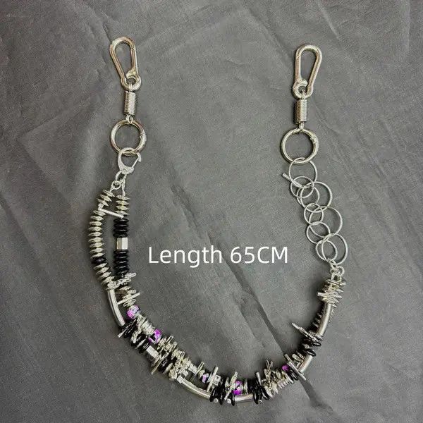 Other Irregular Mechanical Punk Style Trouser Chain Size ONE SIZE - 8 Thumbnail