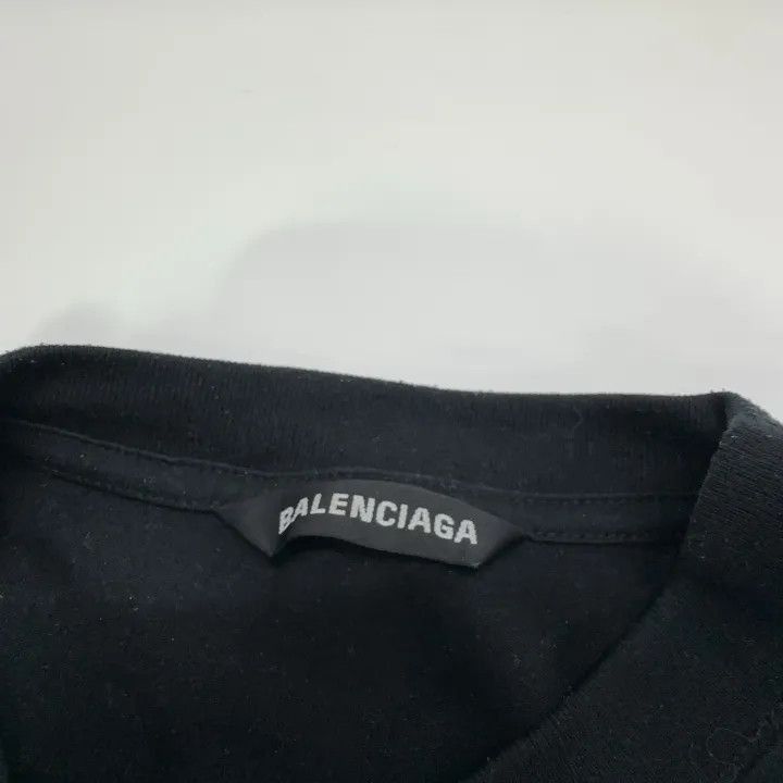 Balenciaga Balenciaga Balenciaga Multilingual Print Long Sleeve TShir Size US S / EU 44-46 / 1 - 1 Thumbnail
