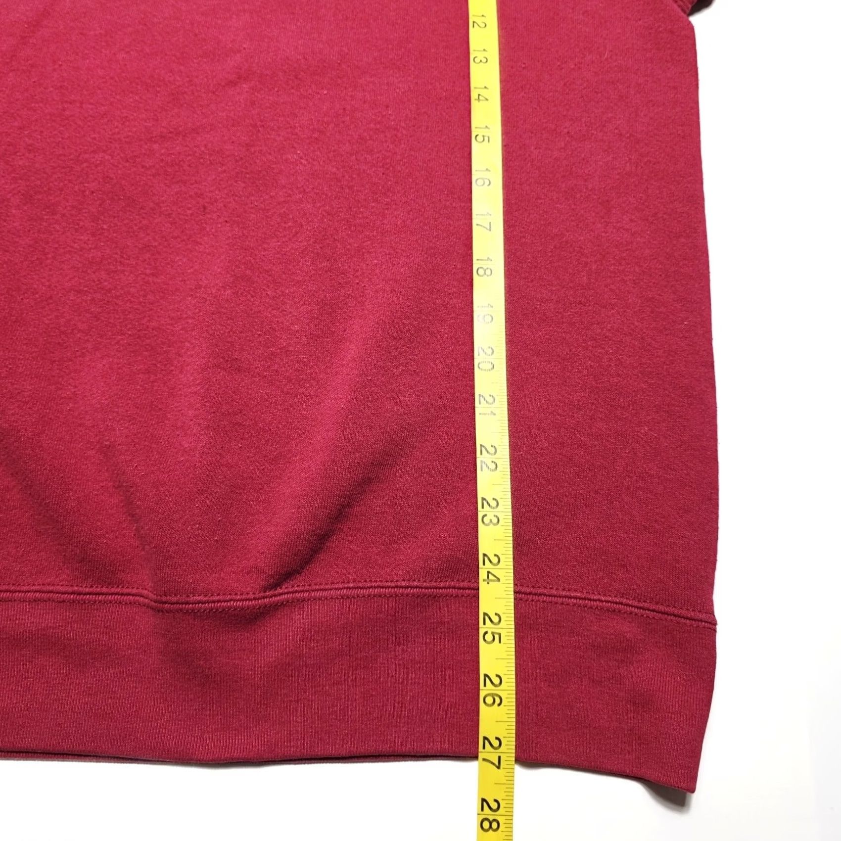 Fruit Of The Loom VINTAGE Arizona Sweatshirt Maroon Cactus Native Desert Embroidered Men's Medium Size US M / EU 48-50 / 2 - 6 Thumbnail