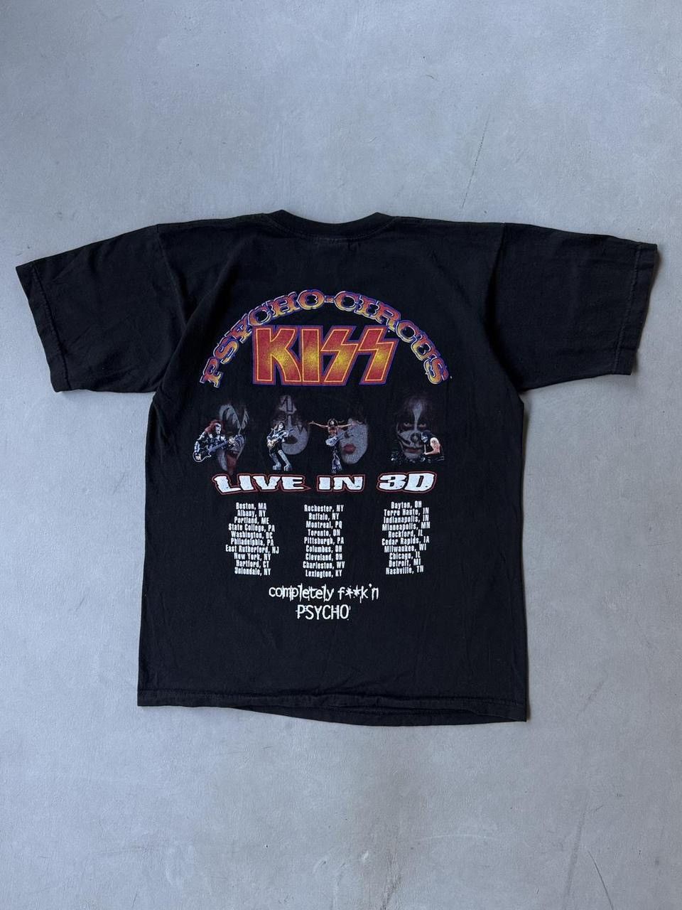 Vintage Vintage KISS Psycho Circus Worldwide Tour T Shirt Band Tee Size US L / EU 52-54 / 3 - 2 Thumbnail
