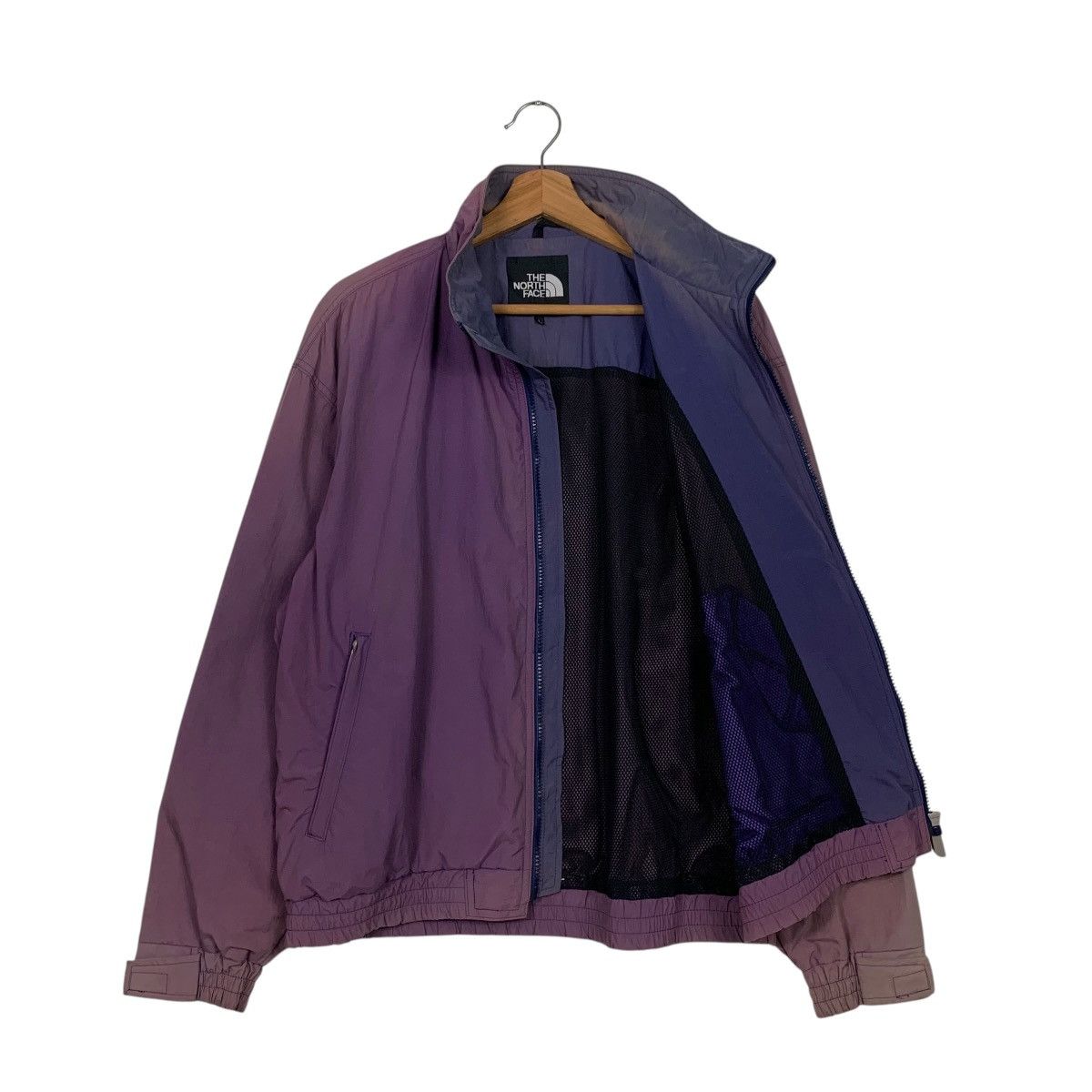 The North Face THE NORTH FACE Big Logo Purple Sun Faded Jacket #1645-C73 Size US L / EU 52-54 / 3 - 9 Thumbnail