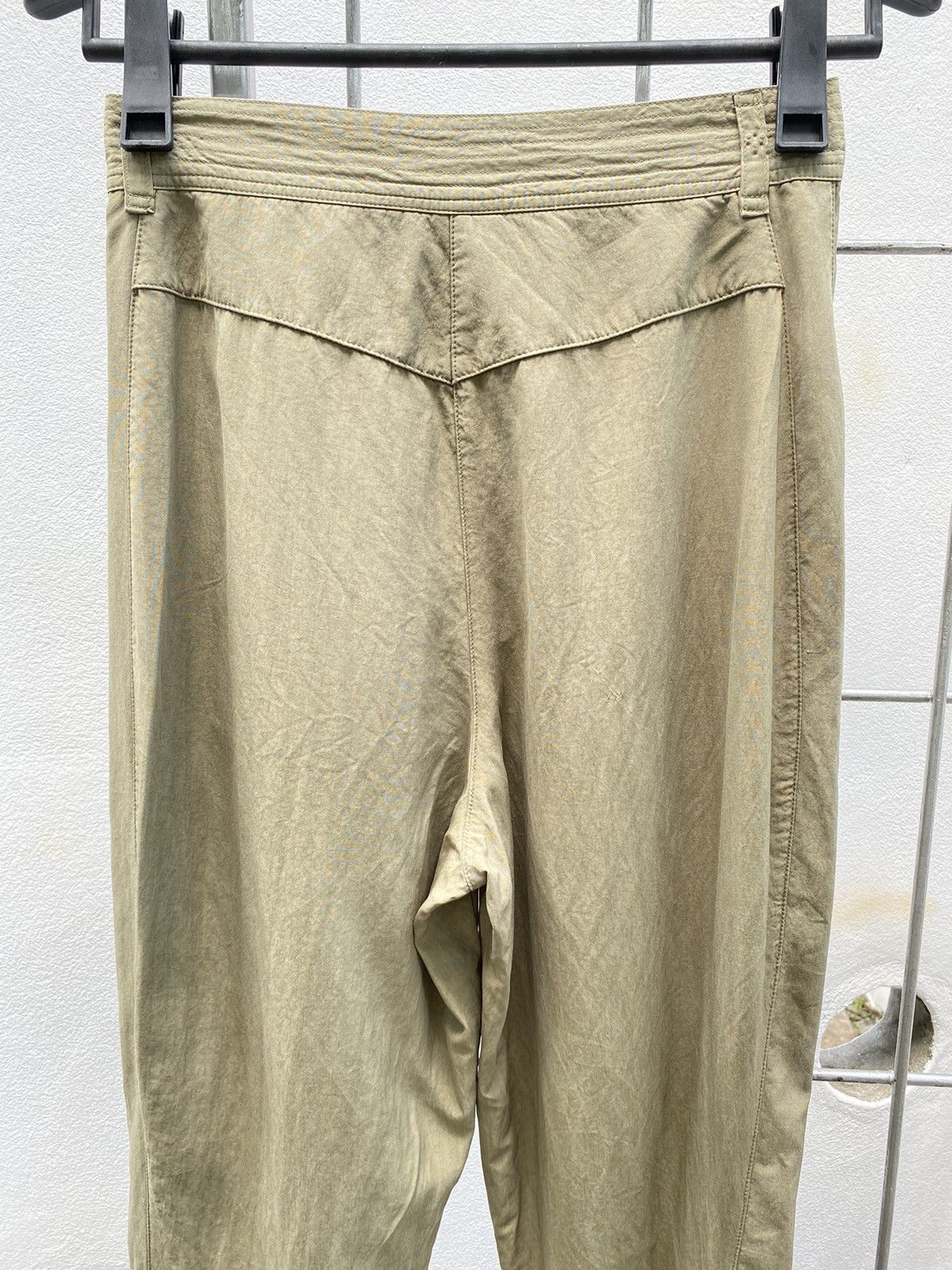Versace Gianni Versace vintage mid-length green casual pants Size 27" / US 4 / IT 40 - 11 Thumbnail