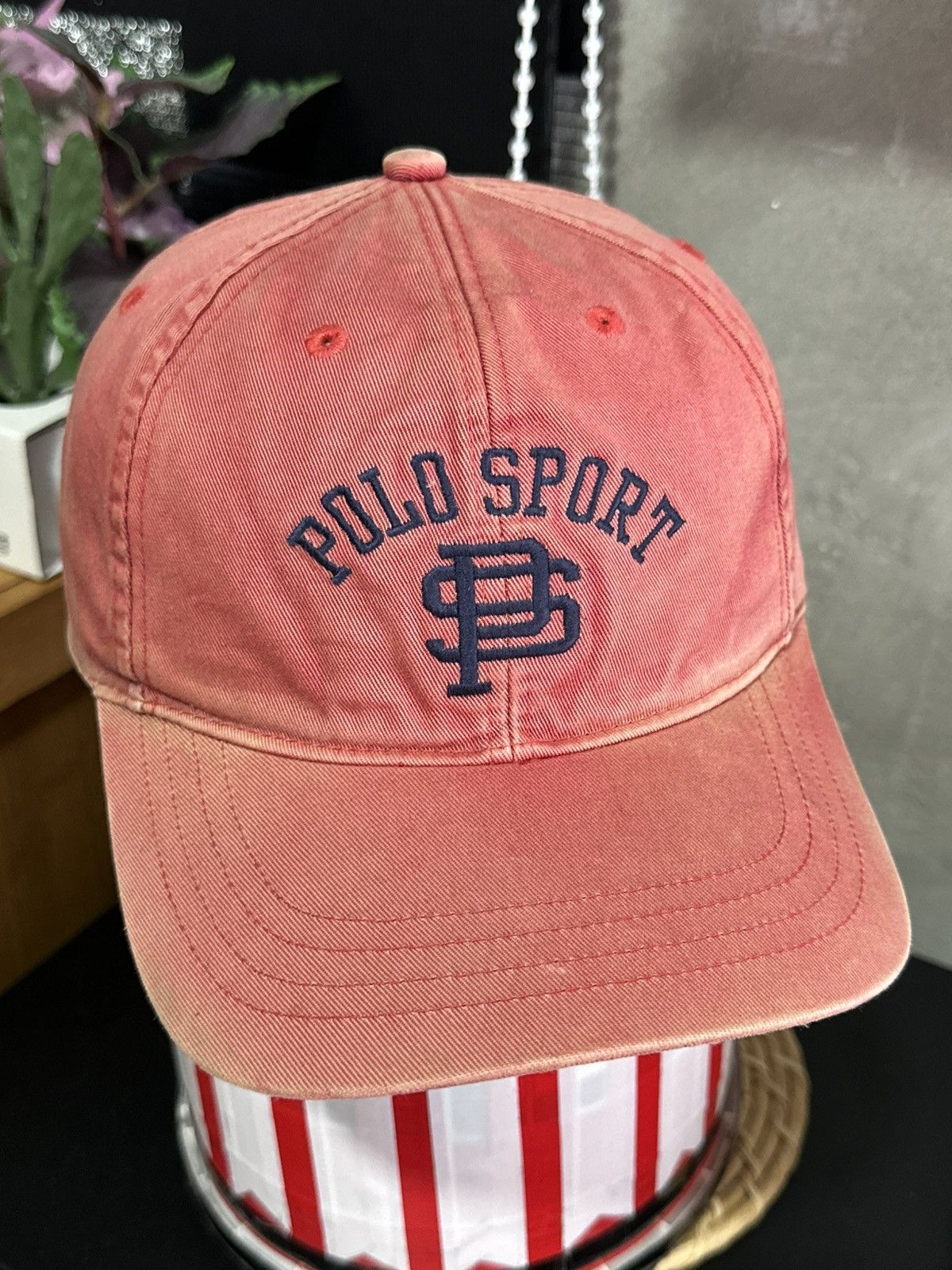 Polo Ralph Lauren 2000 Polo Sport Ralph Lauren Logo PS Cap Size ONE SIZE - 3 Thumbnail
