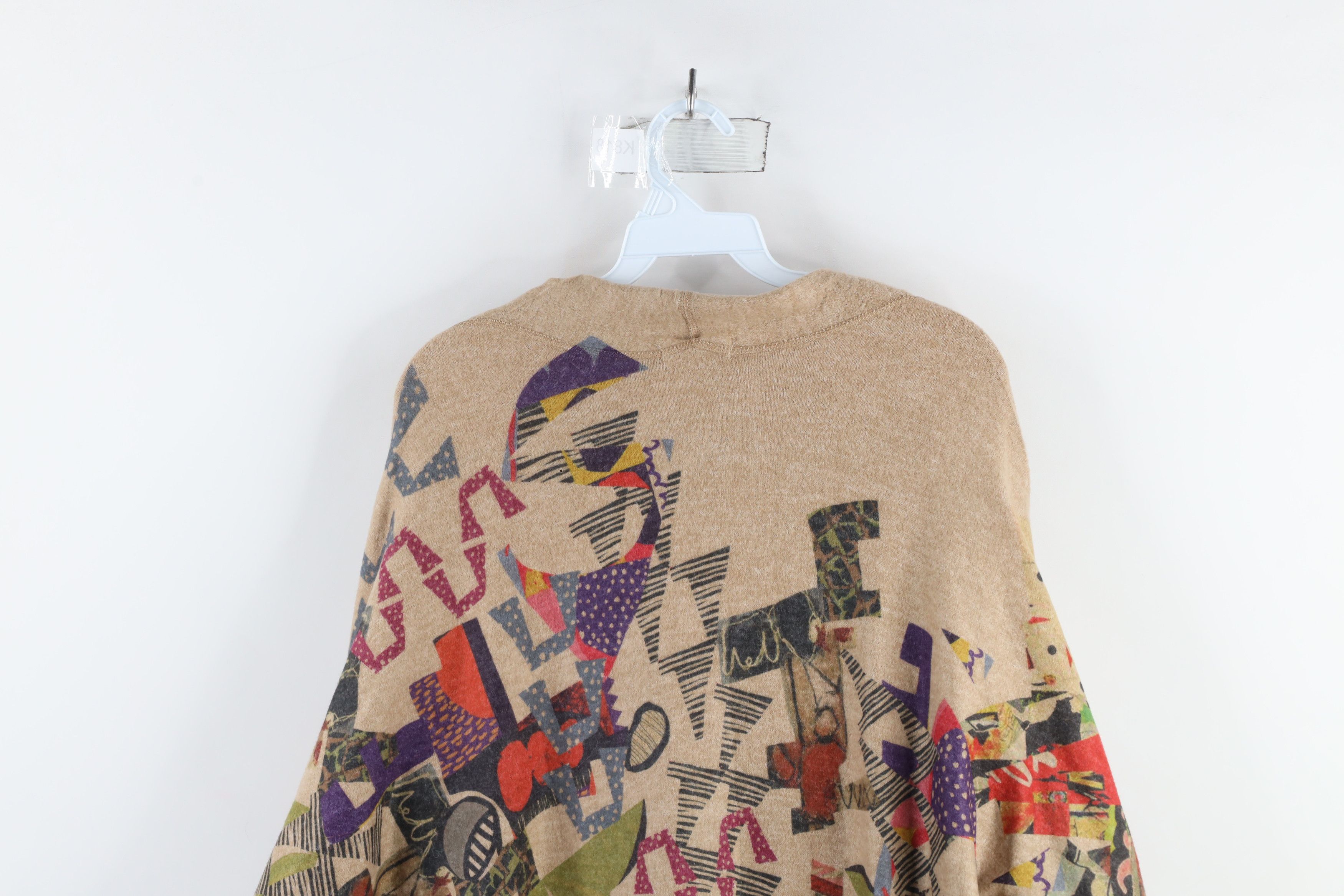 Vintage Vintage Inoah Lagenlook Knit Abstract Art Sweater USA Size ONE SIZE - 14 Thumbnail