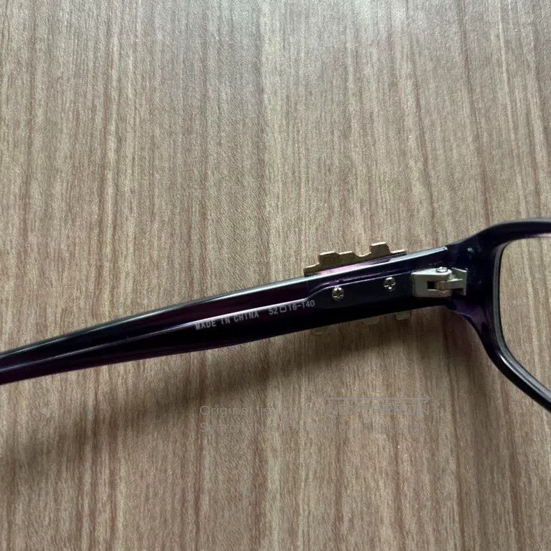 Vivienne Westwood Vivienne Westwood Metal slogan mirror leg logo nerd glasse Size ONE SIZE - 5 Thumbnail