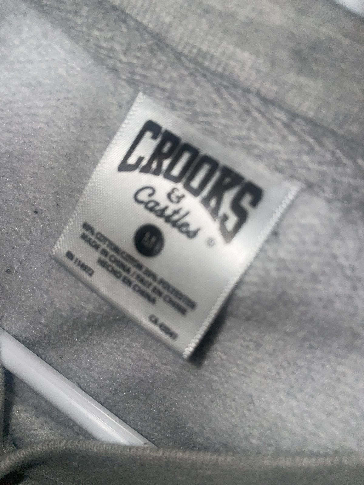 Crooks & Castles × Vintage Grey crks sweater Size US S / EU 44-46 / 1 - 2 Thumbnail