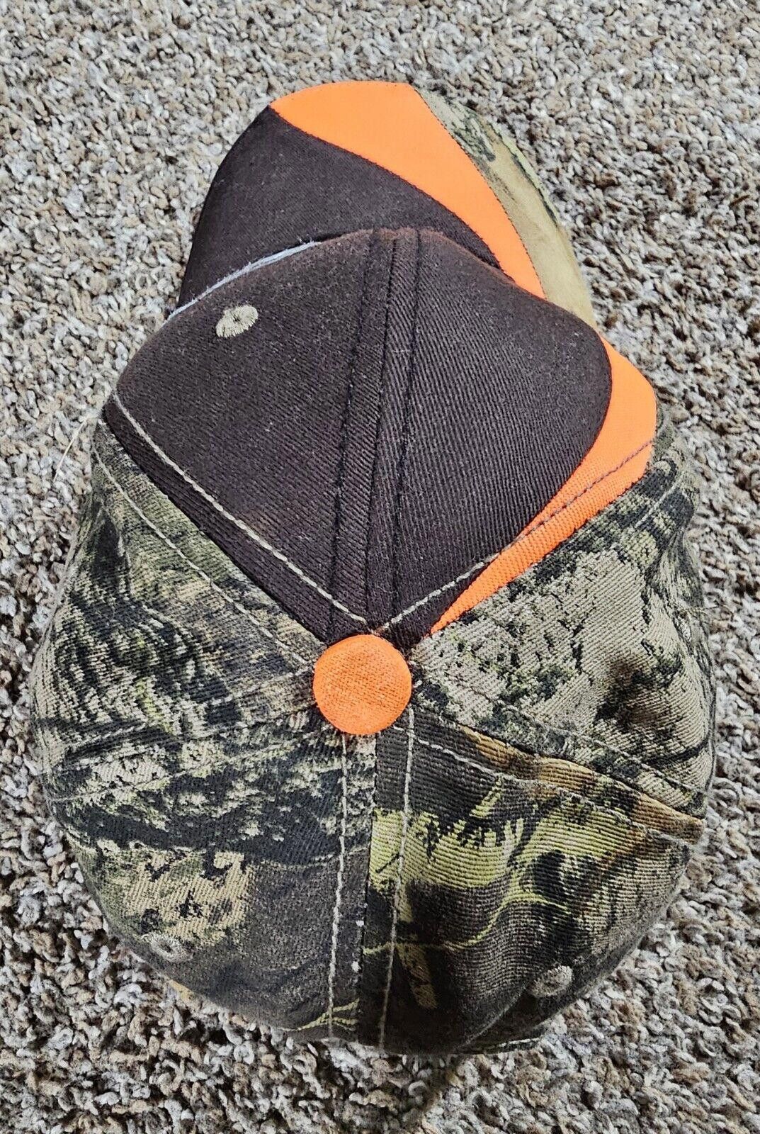 Designer Toyota Camo Hat Camouflage Orange Strap Back Hook Loop Size ONE SIZE - 5 Thumbnail