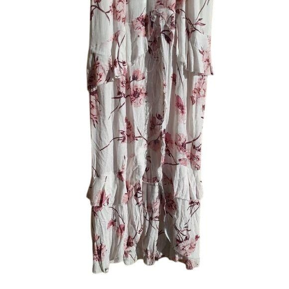 Other Cotton Candy Boho Romantic Feminine Floral Maxi Dress Sz M R Size M / US 6-8 / IT 42-44 - 7 Thumbnail