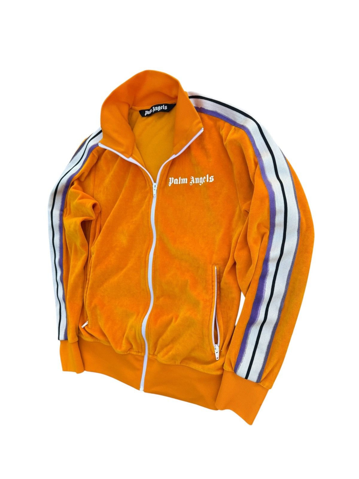 Palm Angels Palm angels velour track jacket Size US S / EU 44-46 / 1 - 2 Thumbnail