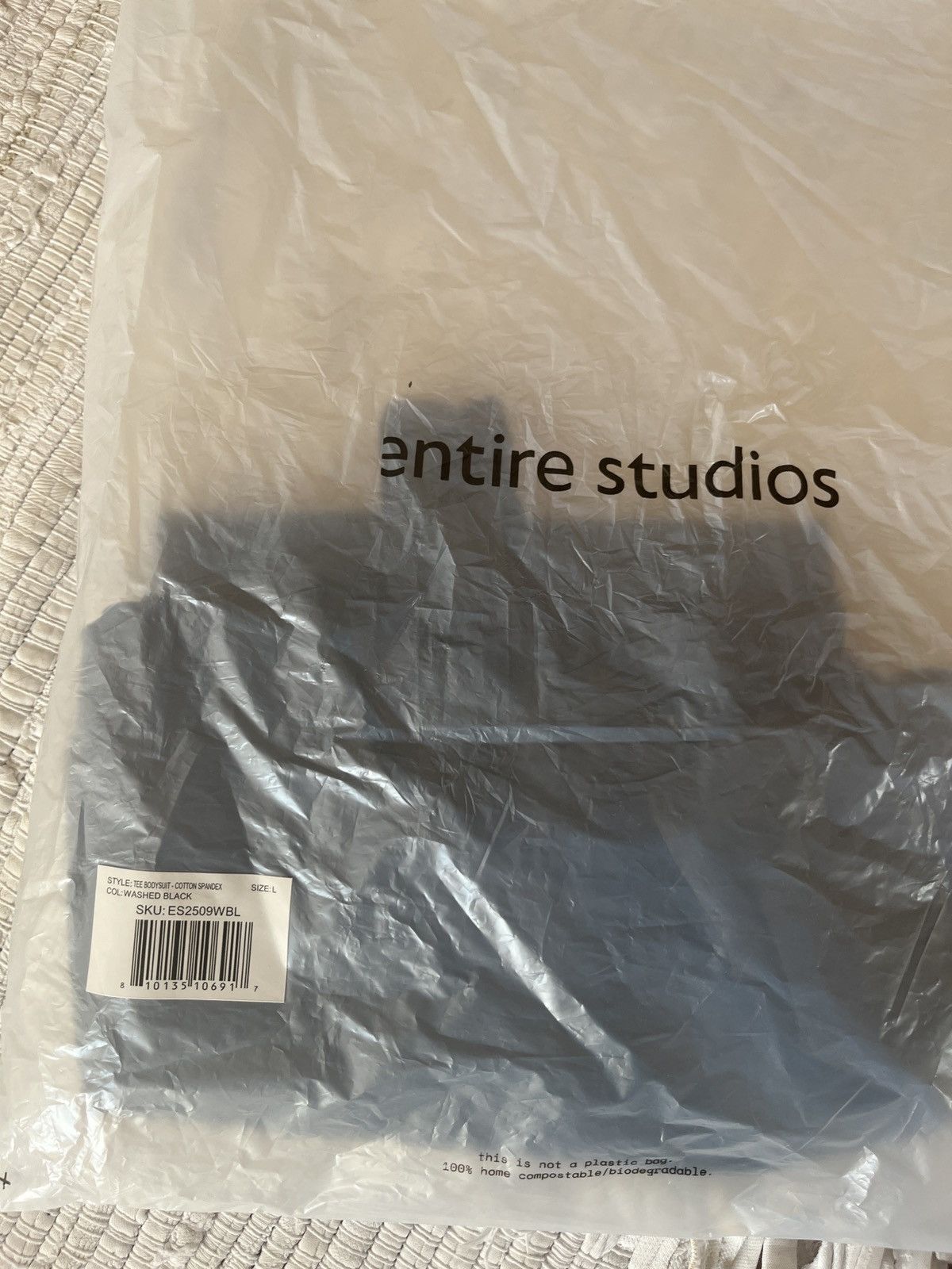 Entire Studios TEE BODYSUIT SOOT Size L / US 10 / IT 46 - 9 Thumbnail