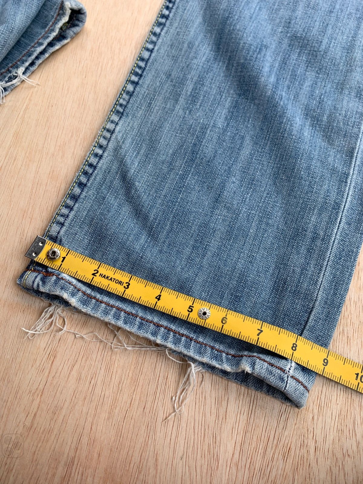 Hysteric Glamour × If Six Was Nine × Japanese Brand Distressed Denim Lost Ifsixwasnine style Jeans Size US 32 / EU 48 - 14 Thumbnail